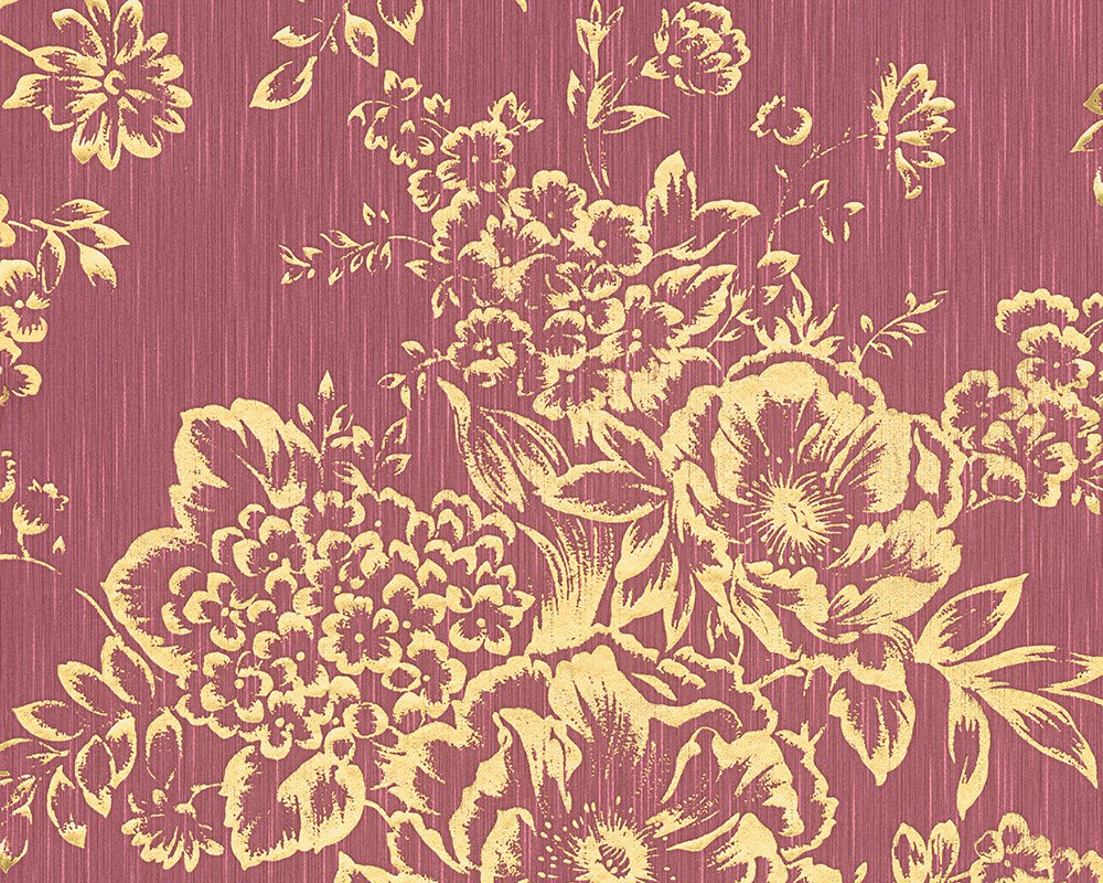 a-s-cr-ation-30657-6-textiltapete-blumen-metallic-rot-10-05m image 3