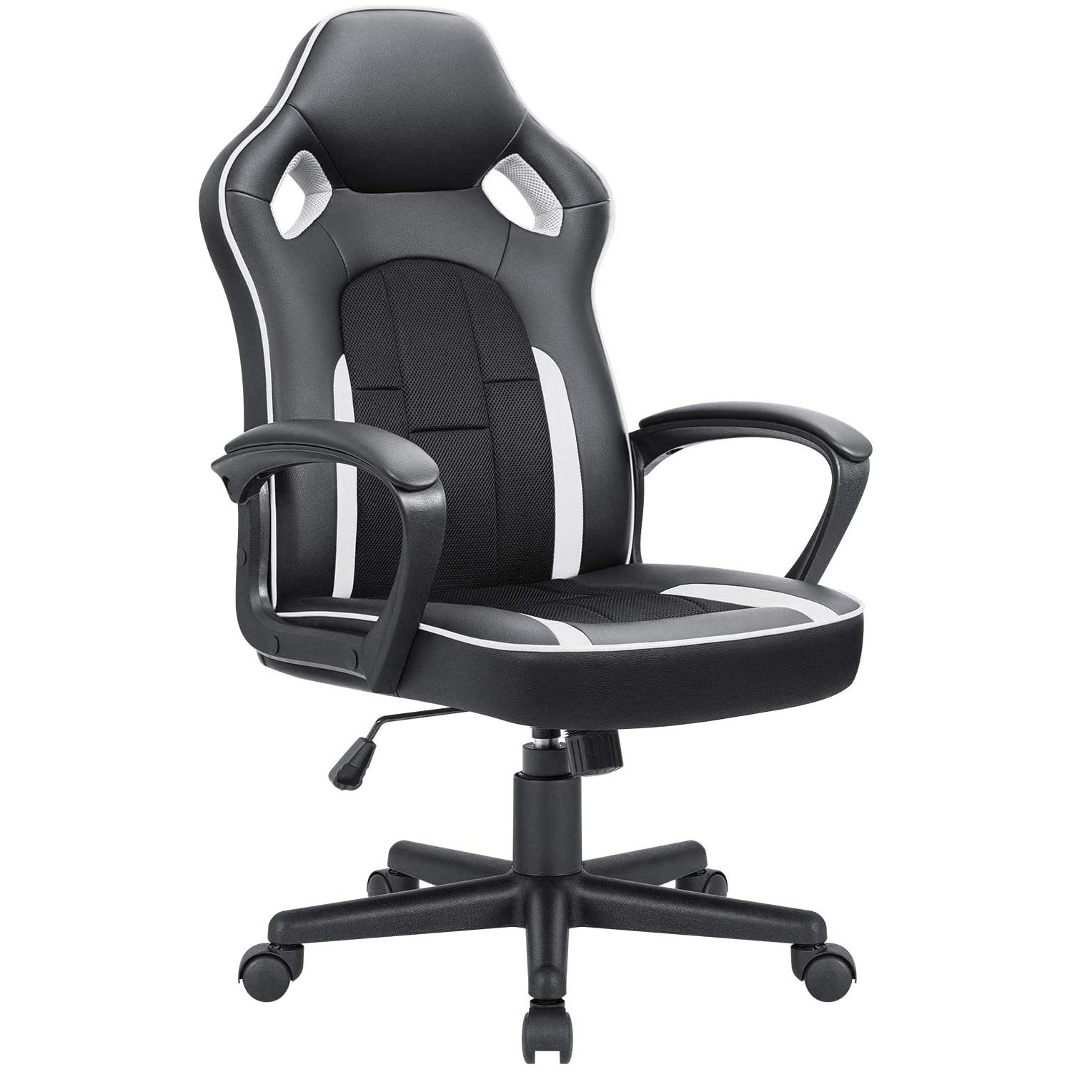 homall-gaming-stuhl-gaming-chair-b-rostuhl-grau-leder image 8