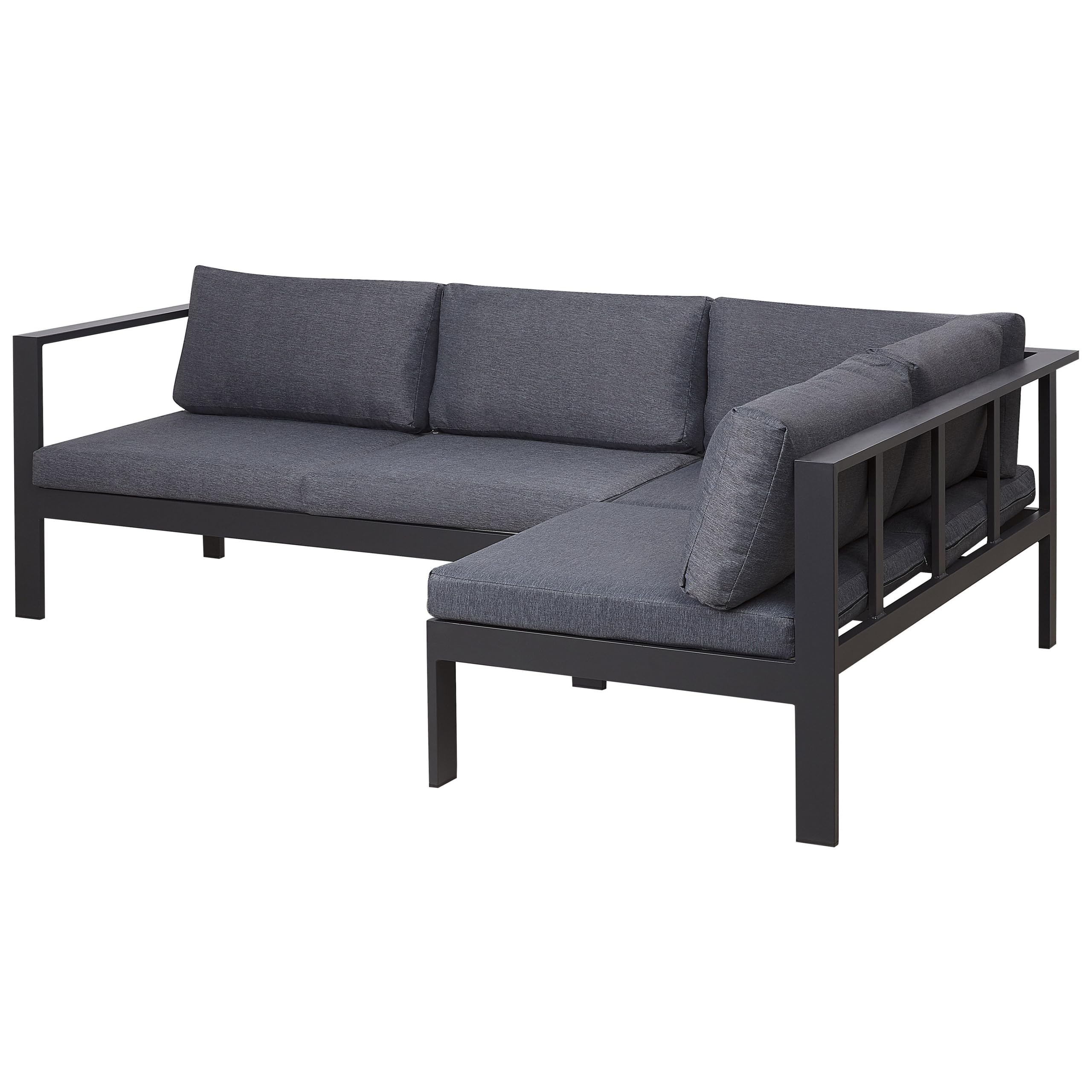 beliani-messina-lounge-set-ecksofa-schwarz-grau-5-sitzer image 6