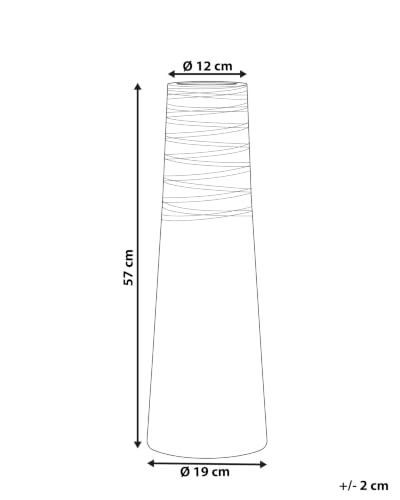 beliani-tarragona-dekovase-terrakotta-wei-grau-57-cm-gl-nzend image 8