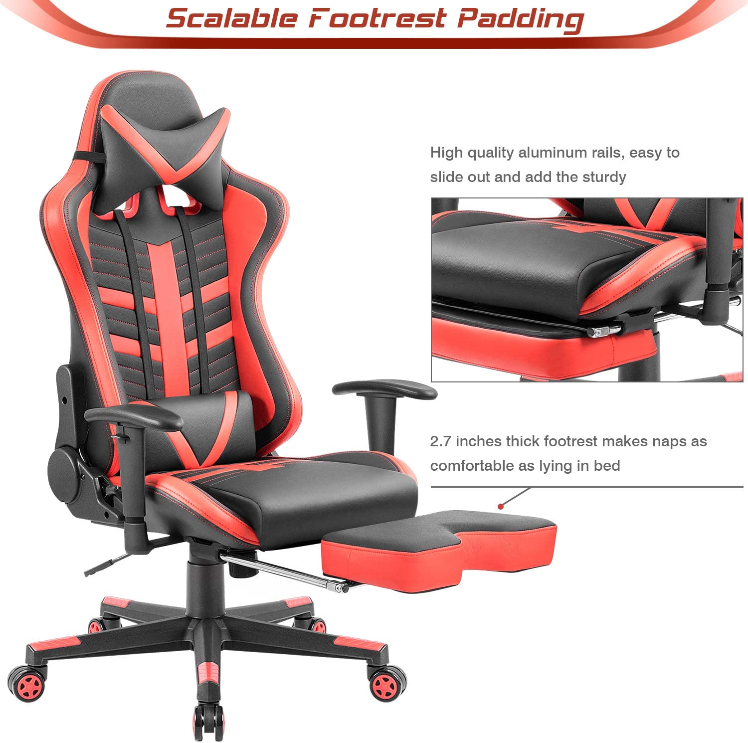 homall-gaming-chair-gaming-stuhl-grau-mit-fu-st-tze image 3