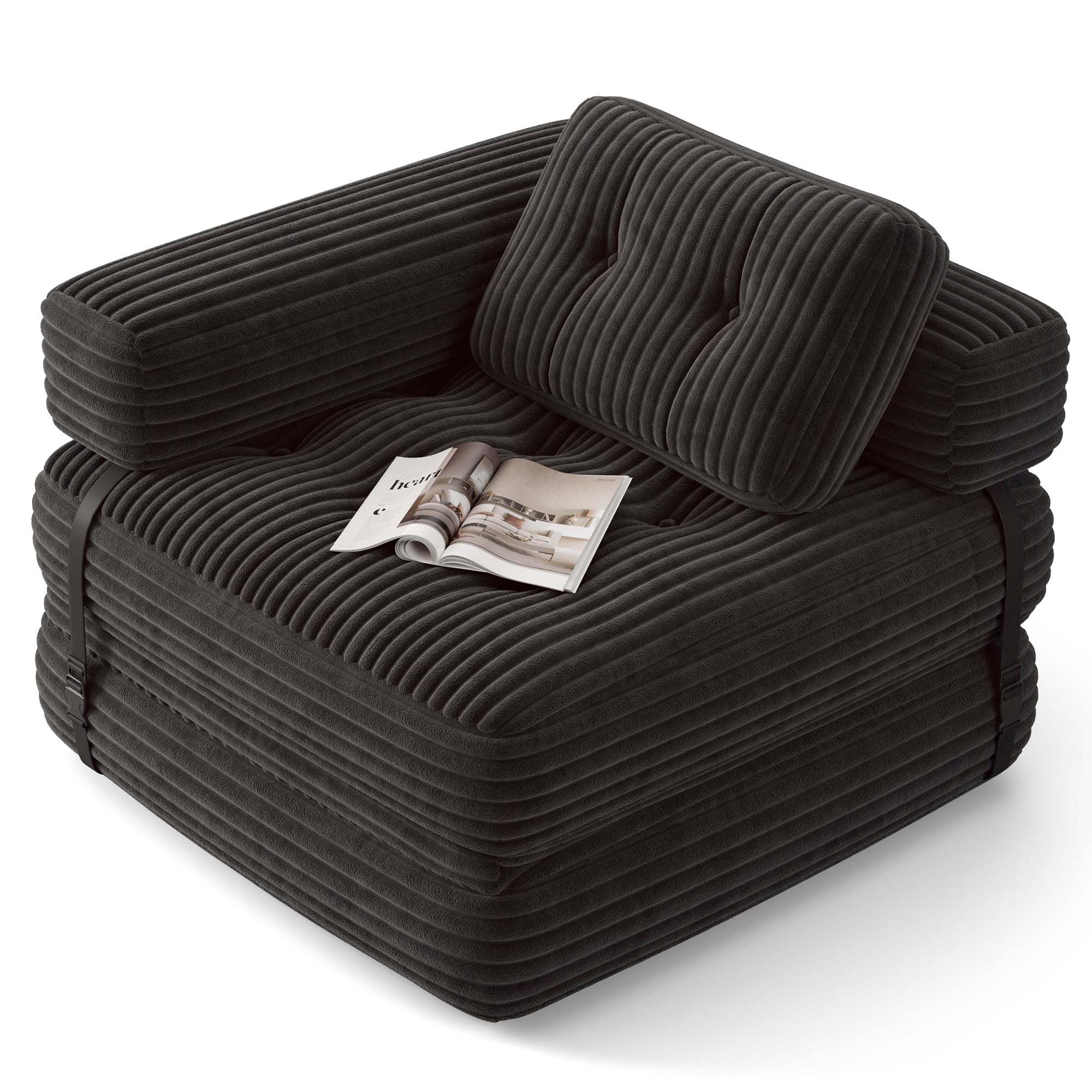 bealife-ar34-schlafsofa-sitzsack-g-stebett-schwarz-faltbar-cord image 8