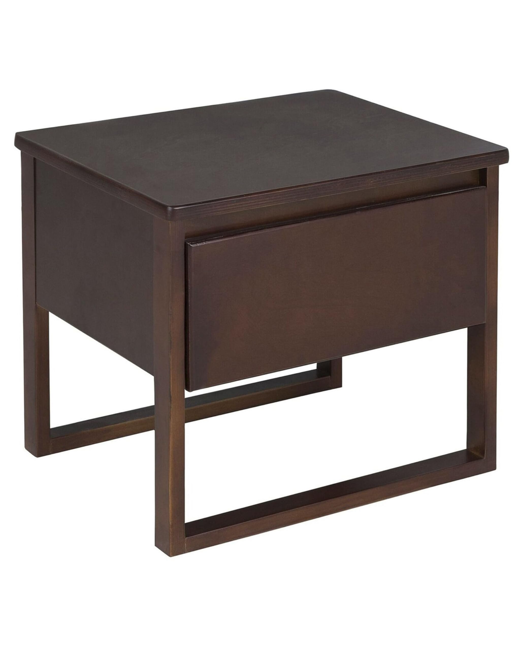 beliani-giulia-nachttisch-kiefer-dunkelbraun-50-cm image 1