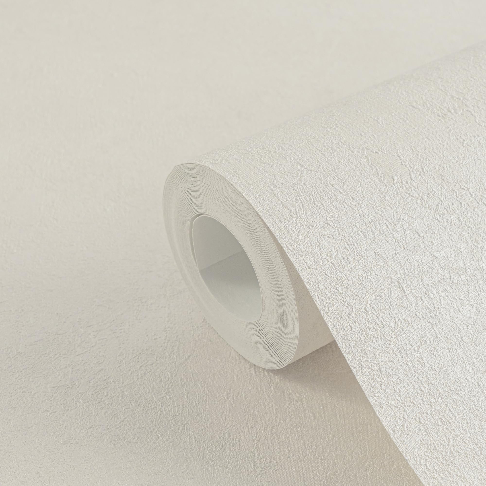 a-s-cr-ation-livingwalls-putzoptik-vliestapete-creme-wei-metallic image 4