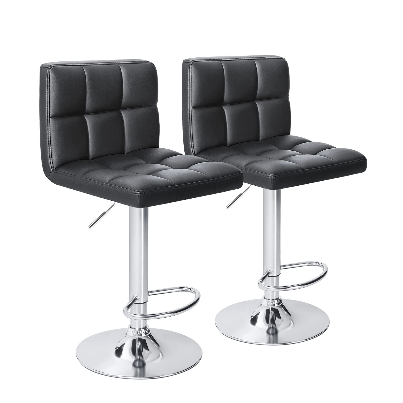 homall-bar-stool-barhocker-schwarz-2er-set-h-henverstellbar-3 image 1