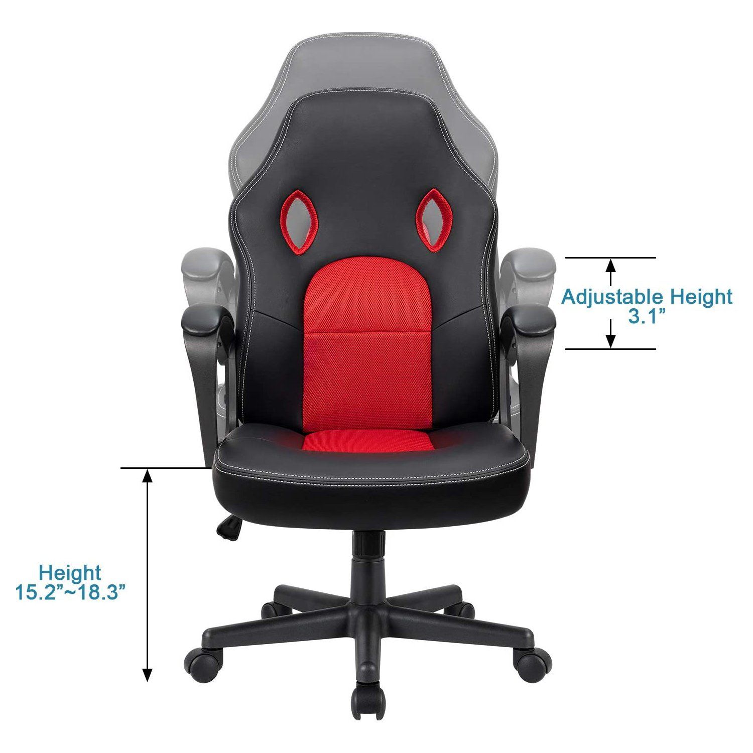 homall-gaming-desk-gaming-stuhl-schwarz-kunstleder-h-henverstellbar image 7