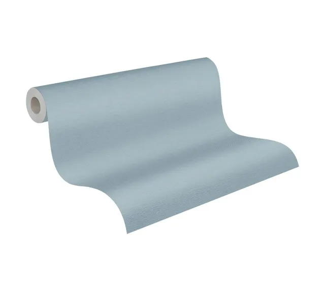 a-s-cr-ation-uni-vliestapete-hellblau-textiloptik-10-05m image 1