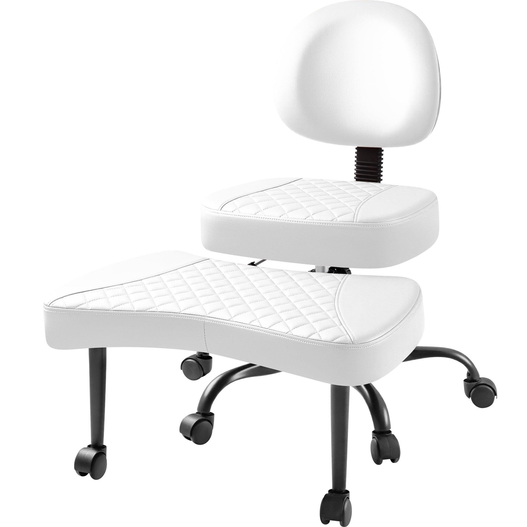 homall-office-mesh-chair-b-rostuhl-schwarz-pu-mit-lendenst-tze image 4