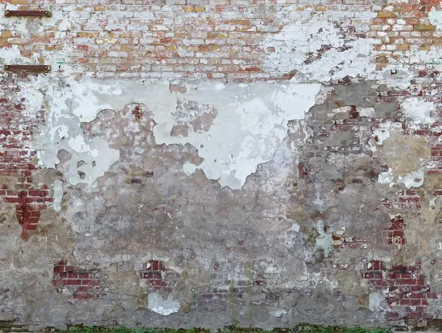 livingwalls-fototapete-backstein-gr-n-braun-xxl-2-80x3-71m image 1