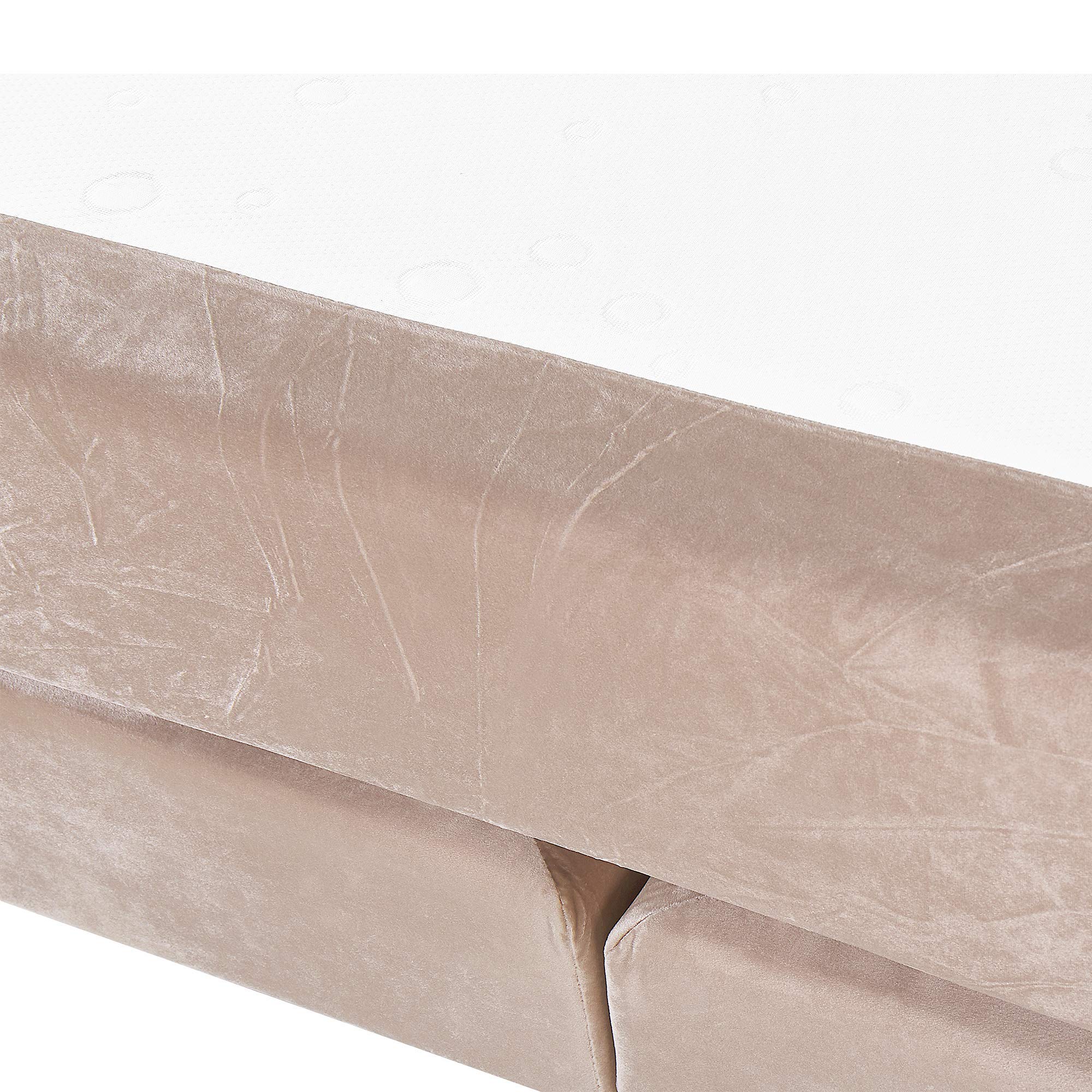 beliani-marquise-boxspringbett-160x200-beige-samt-mit-matratze image 7