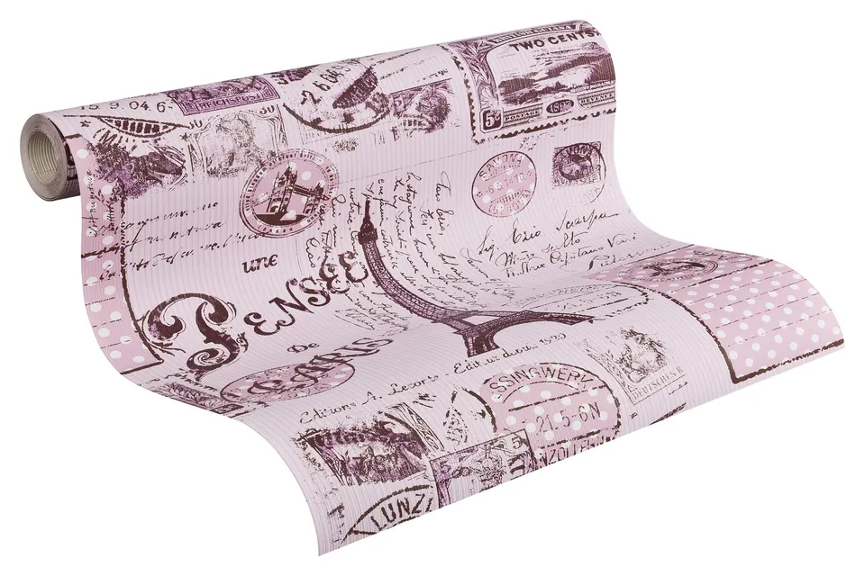 a-s-cr-ation-boys-girls-5-papiertapete-936302-braun-rot-lila image 1