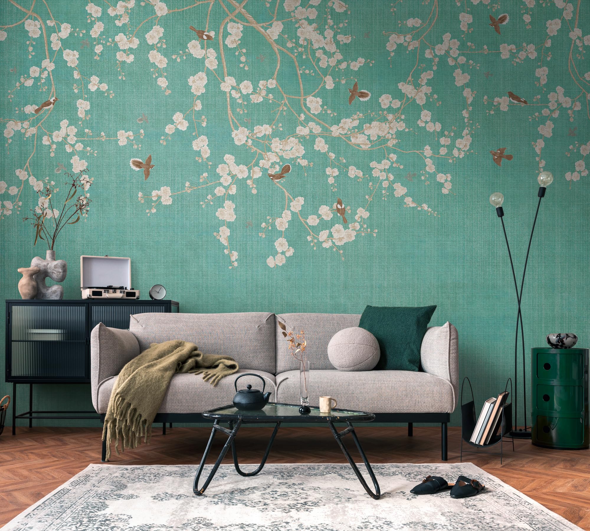 a-s-cr-ation-livingwalls-399211-fototapete-blumen-blau image 2