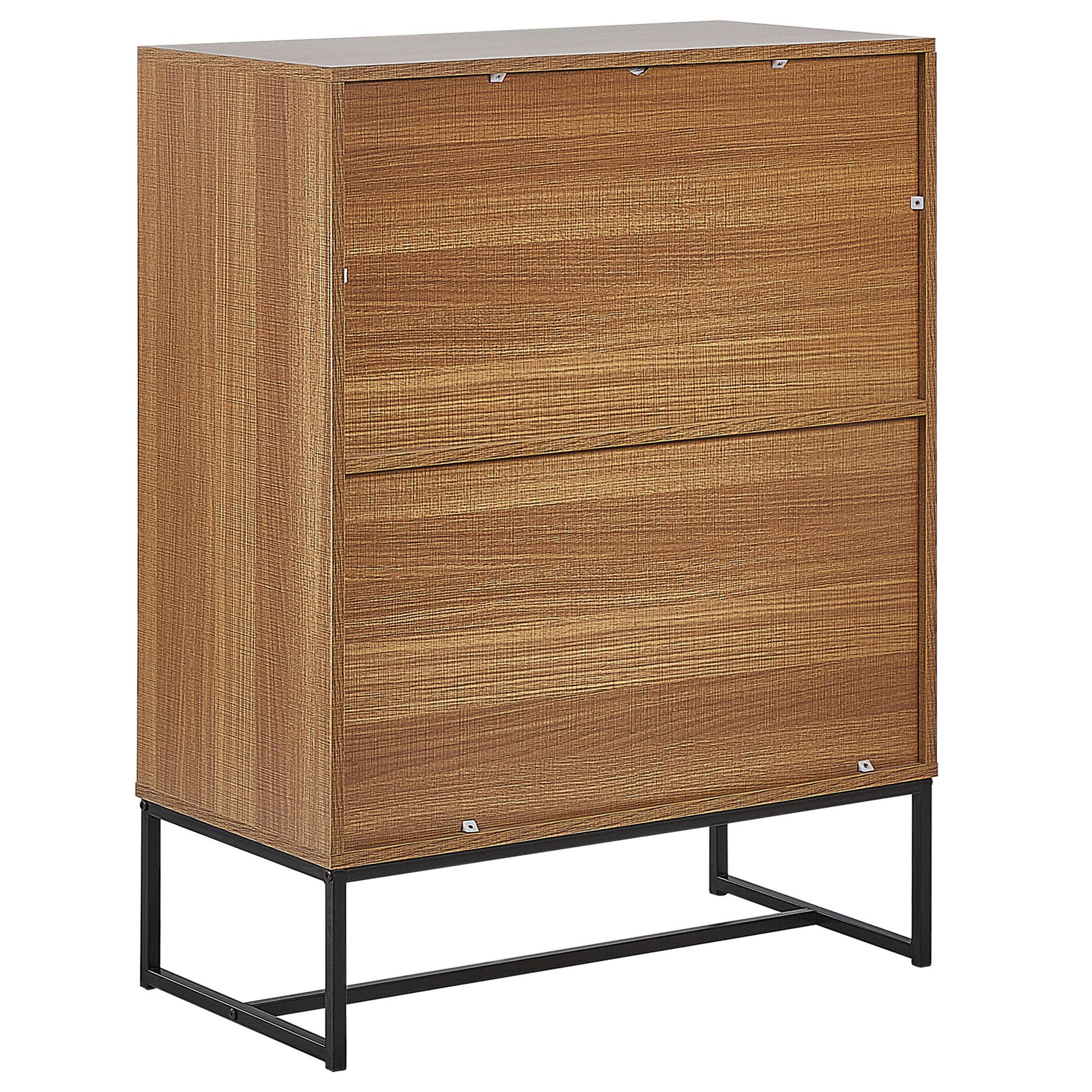 beliani-nueva-kommode-76x39x100-hellbraun-wei-4-t-ren image 6