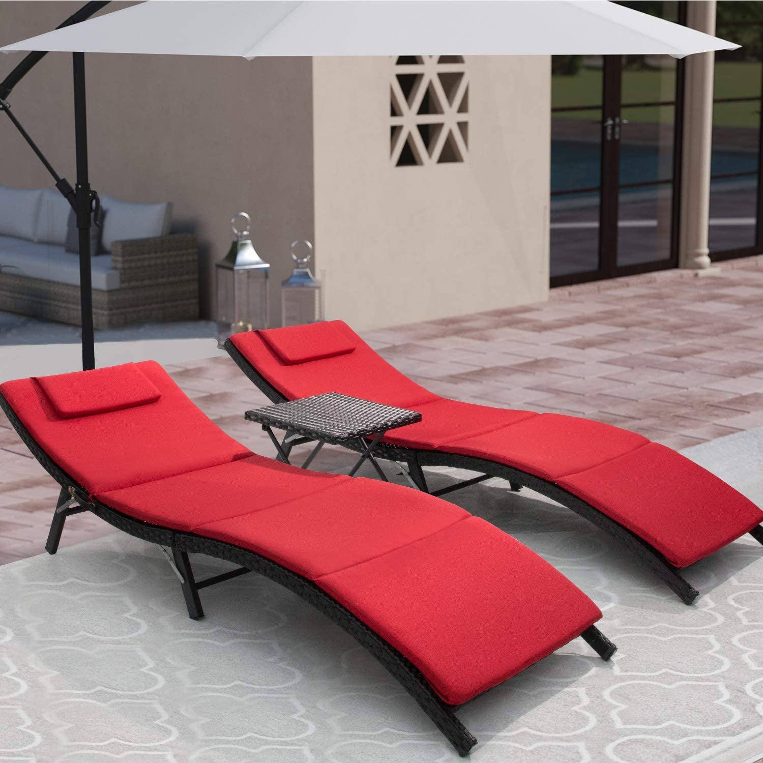 homall-patio-sonnenliege-set-3-teilig-rot-mit-tisch image 3