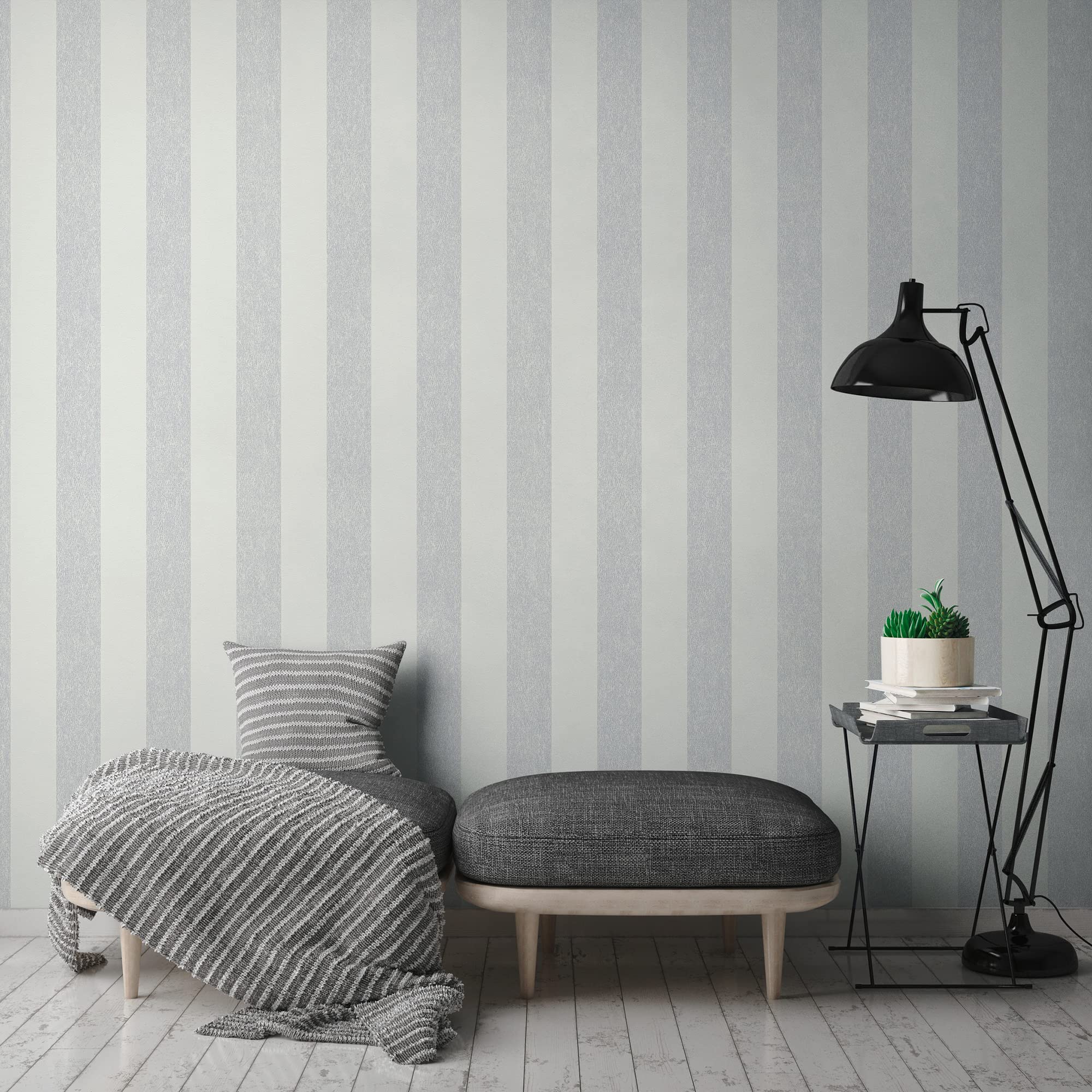 a-s-cr-ation-attractive-2-390291-vliestapete-grau-streifen image 4