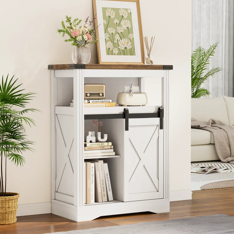 homall-shelf-sideboard-landhaus-3-schubladen-schiebet-r-holz image 2