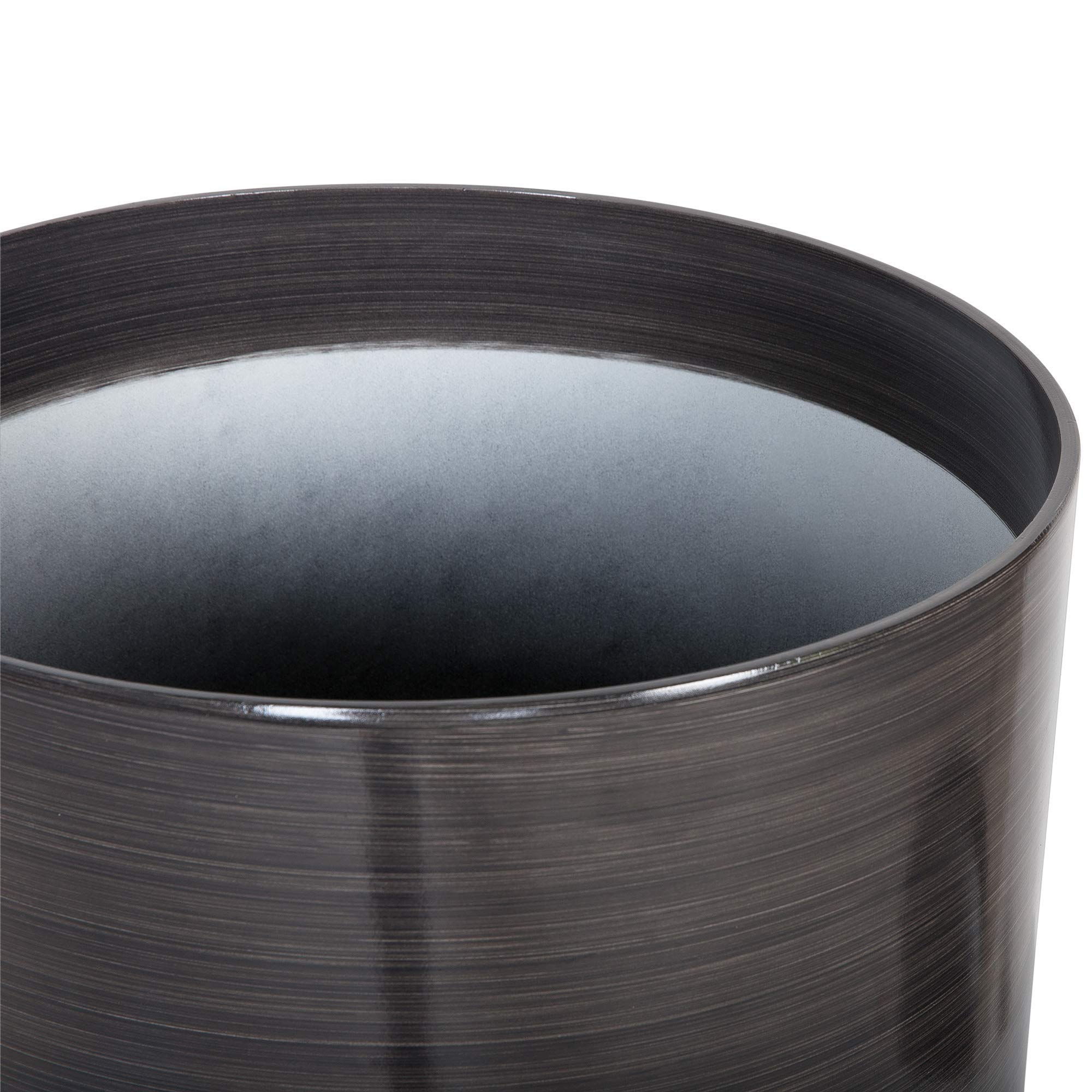 beliani-vagia-blumentopf-35x35x35-cm-grau-rund-28l image 4
