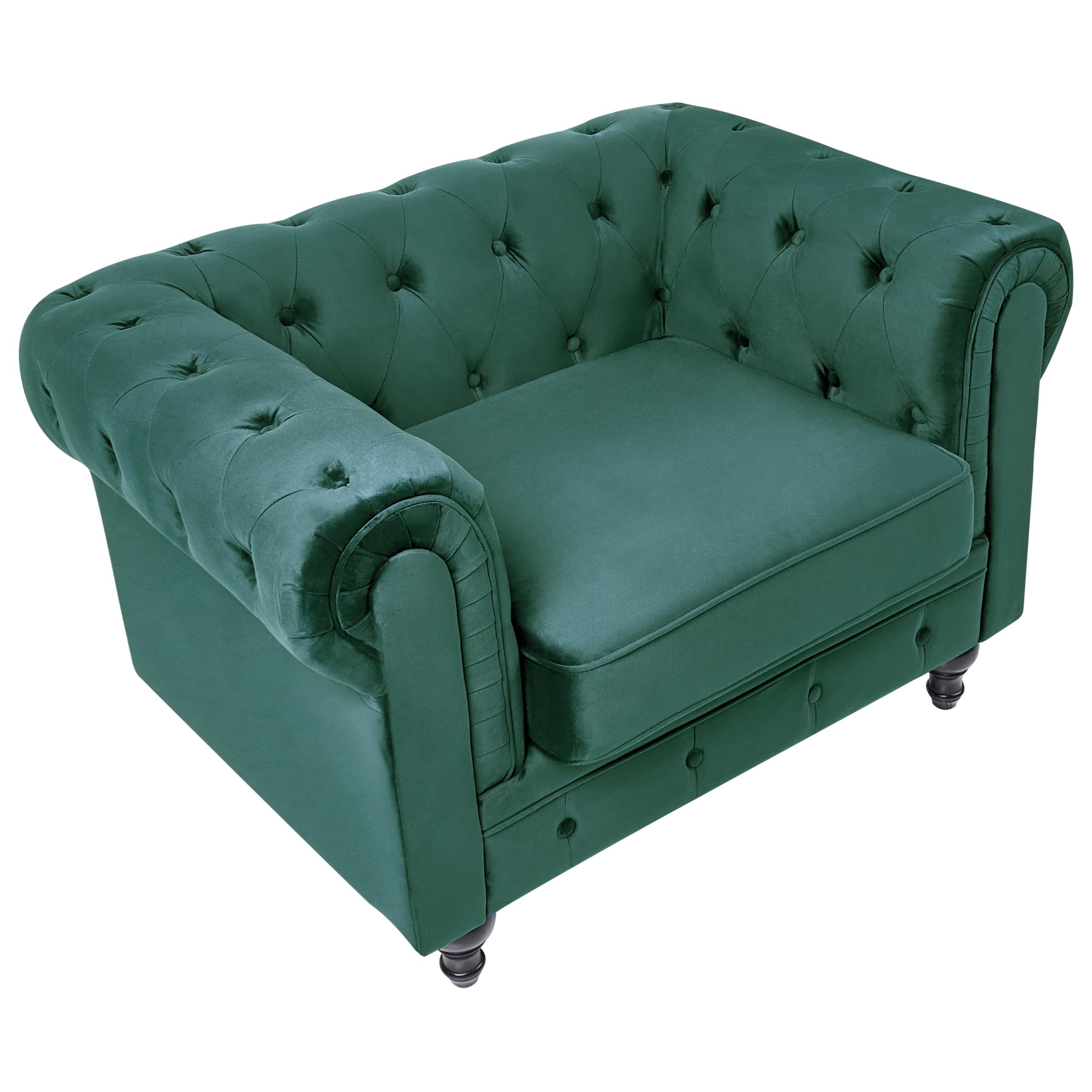 beliani-chesterfield-sessel-samt-gr-n-englisch image 5