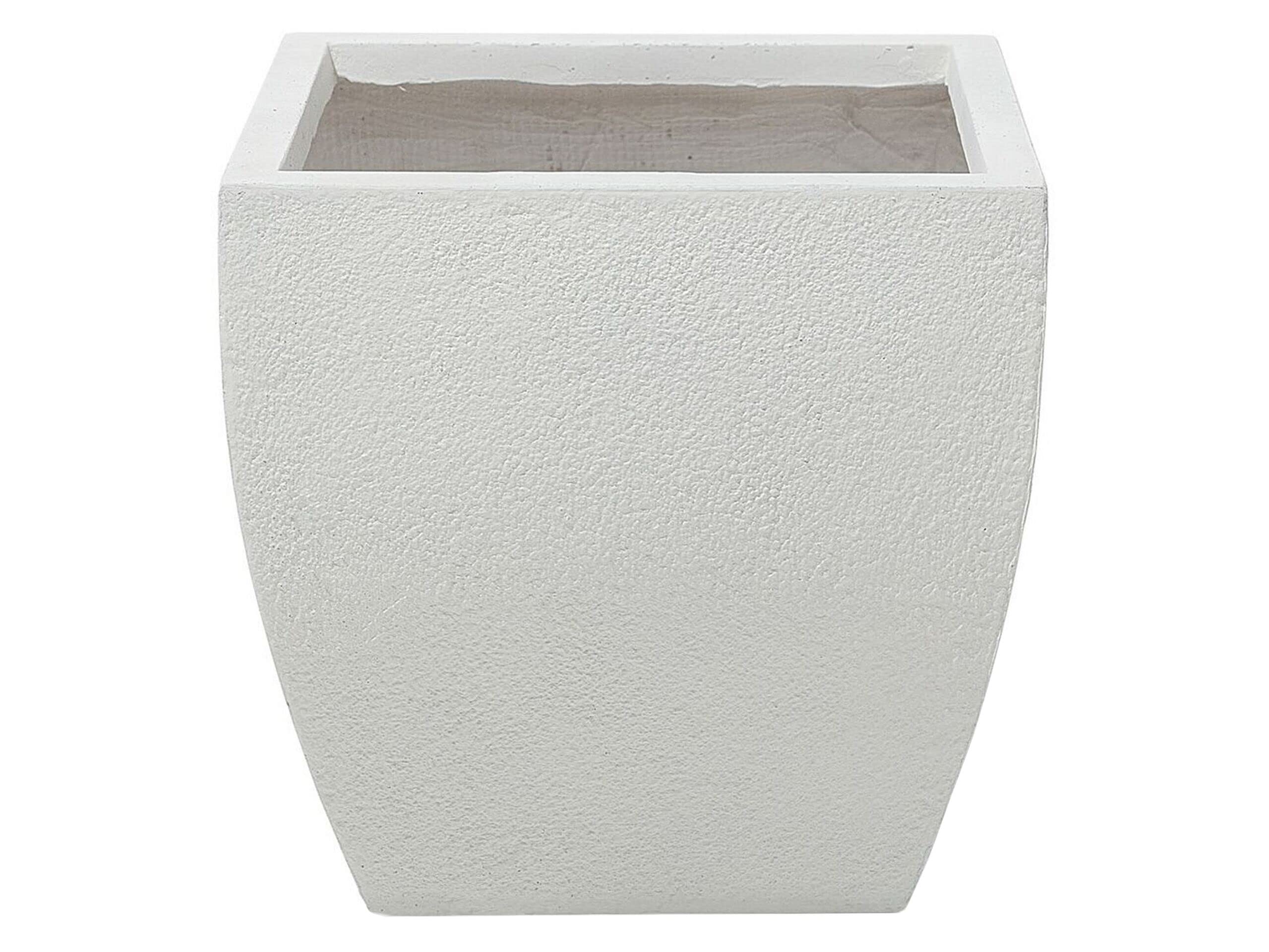 beliani-oricos-bertopf-39x39x38-cm-wei-tonfaser image 1