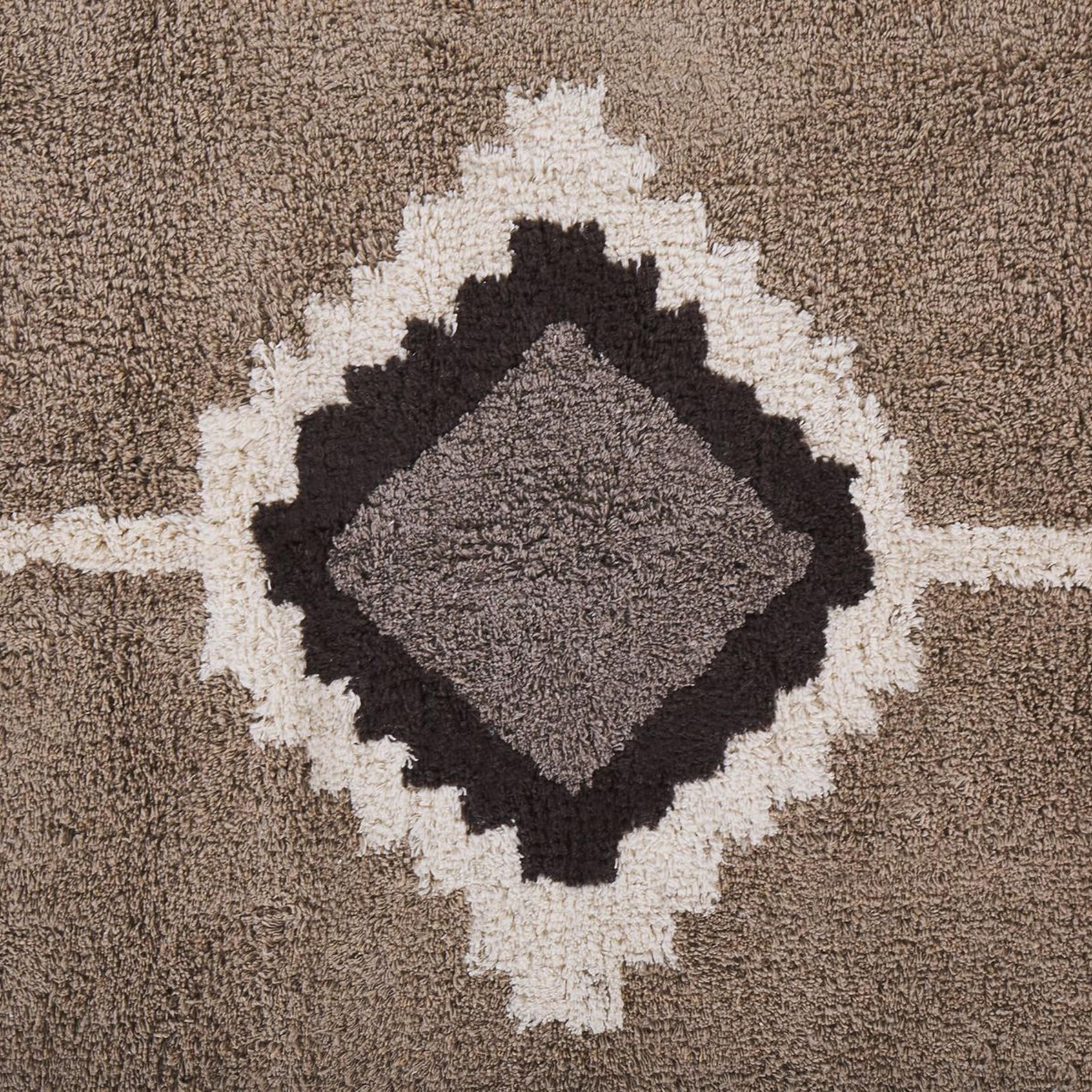 beliani-geyve-baumwollteppich-160x230-beige-braun-fransen image 5