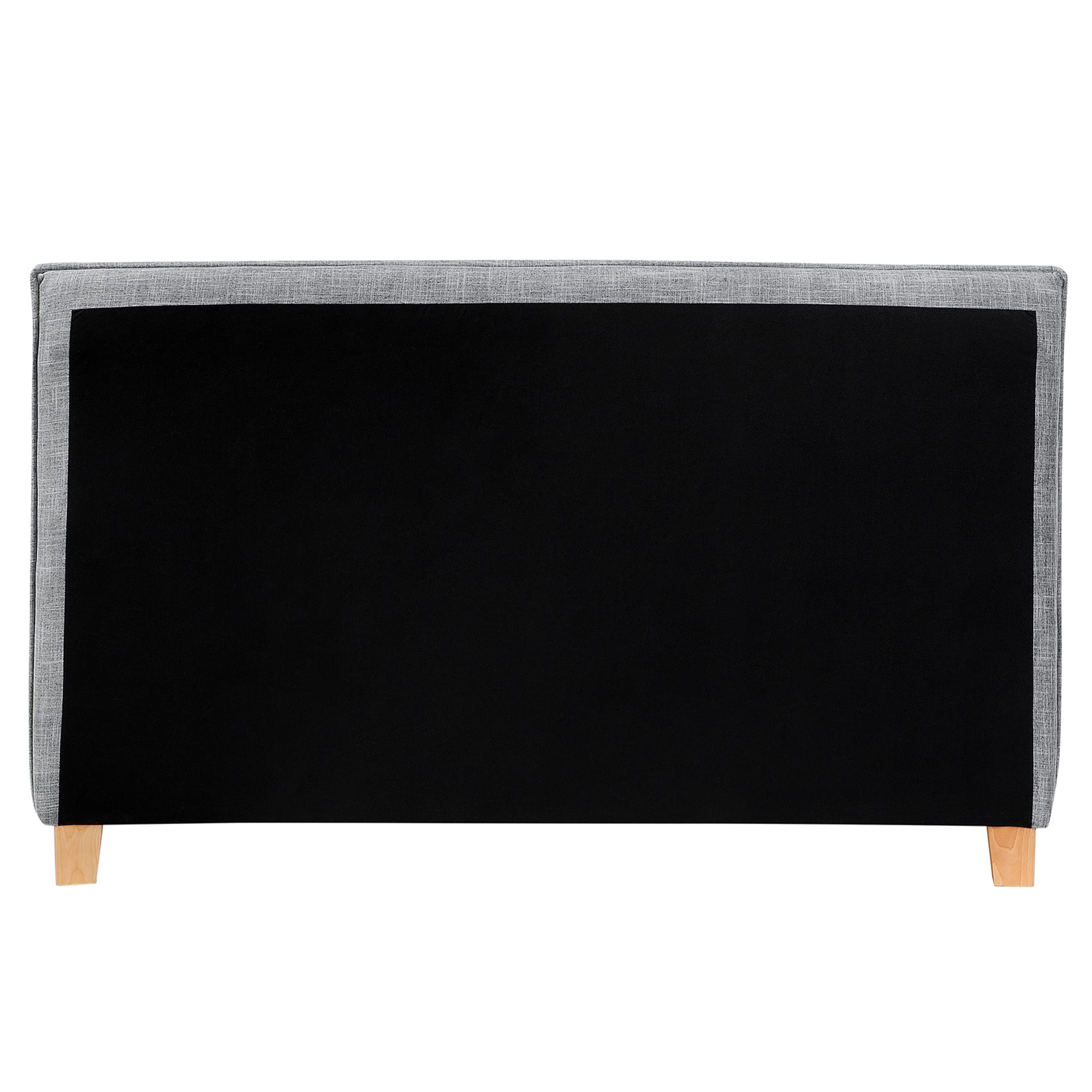 beliani-sennez-polsterbett-160x200-grau-leinenoptik image 6