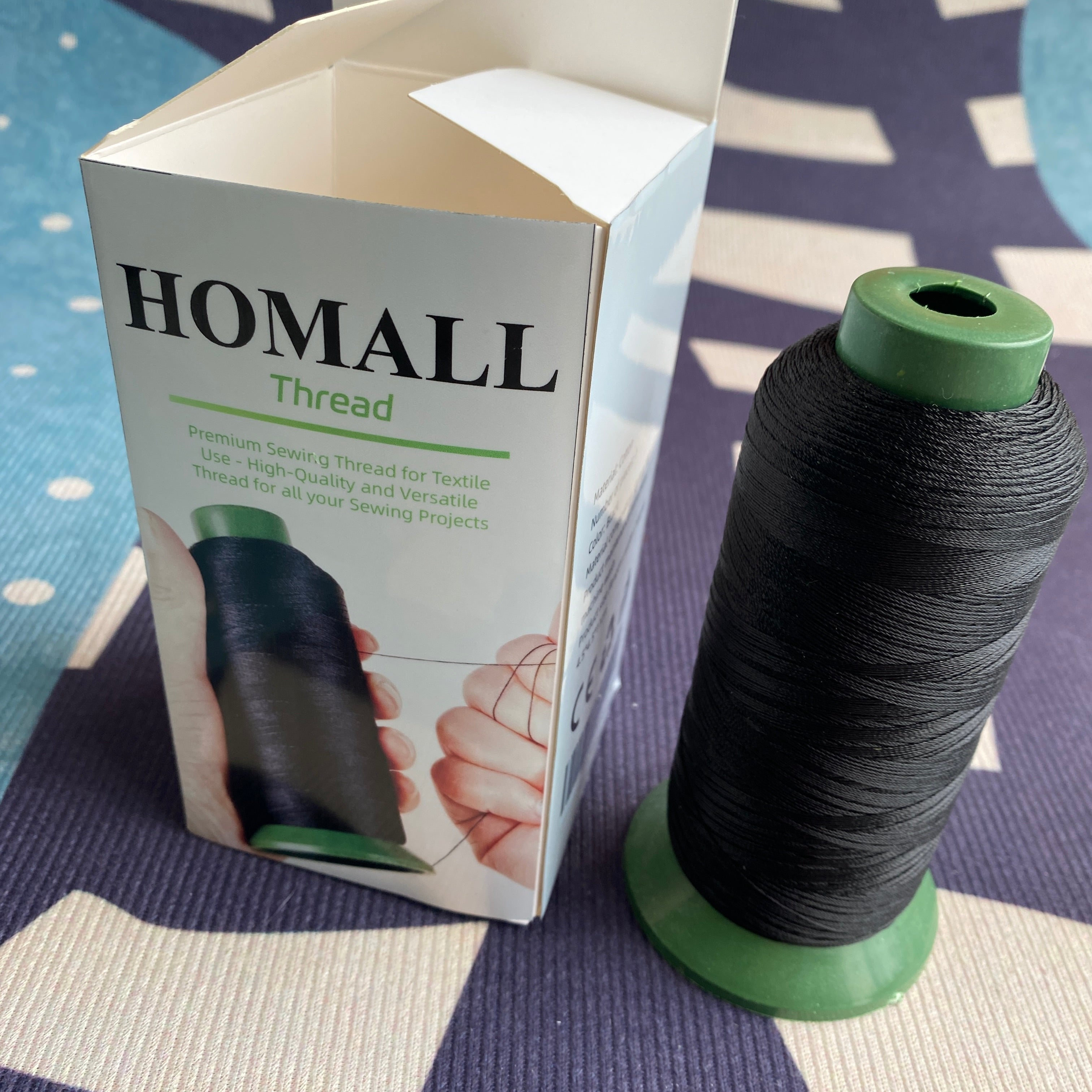 homall-shelf-n-hgarn-baumwolle-schwarz-5000-yards image 2