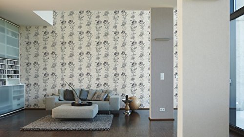a-s-cr-ation-urban-flowers-32805-2-papiertapete-wei-metallic image 8