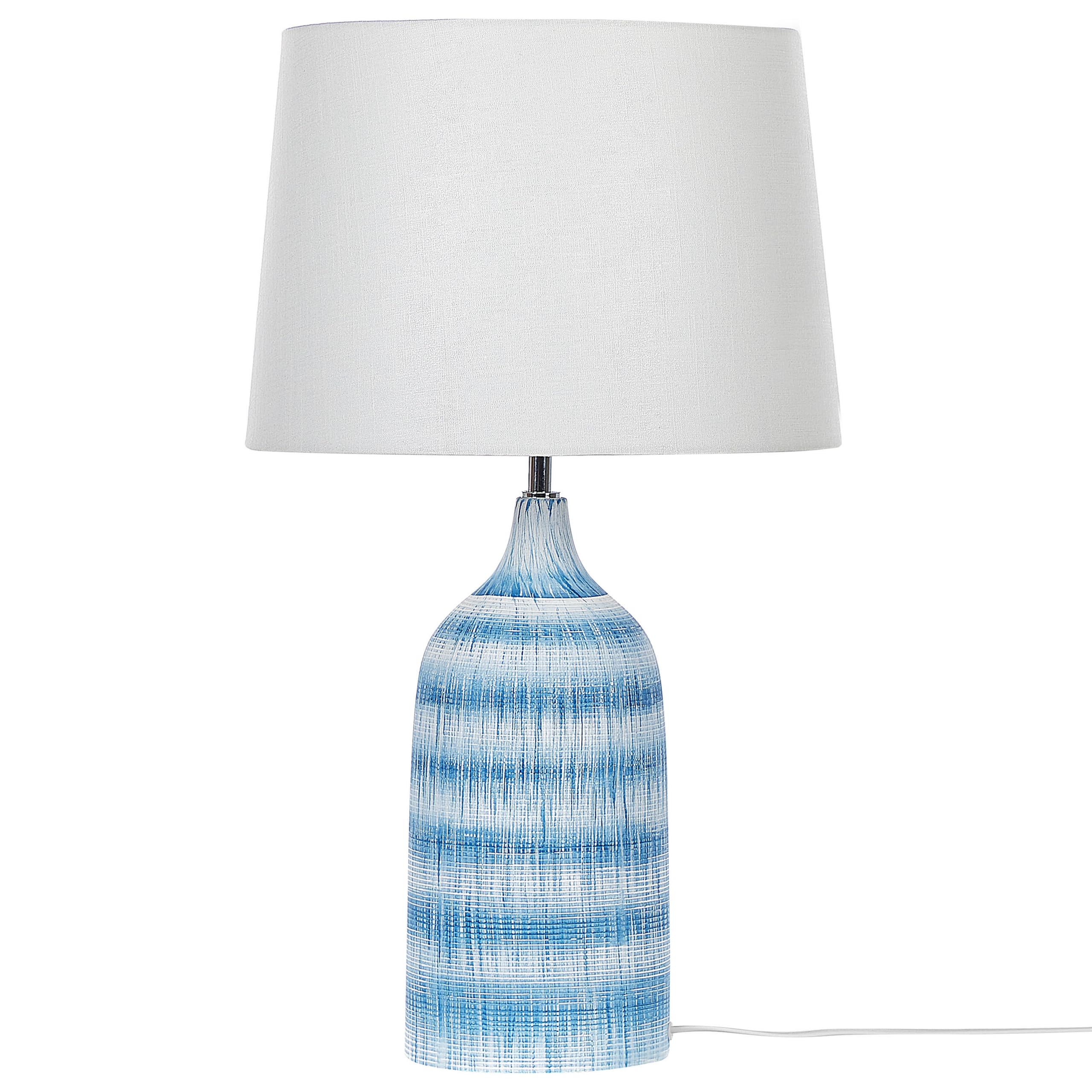beliani-georgina-tischlampe-keramik-blau-66-cm-wei image 4