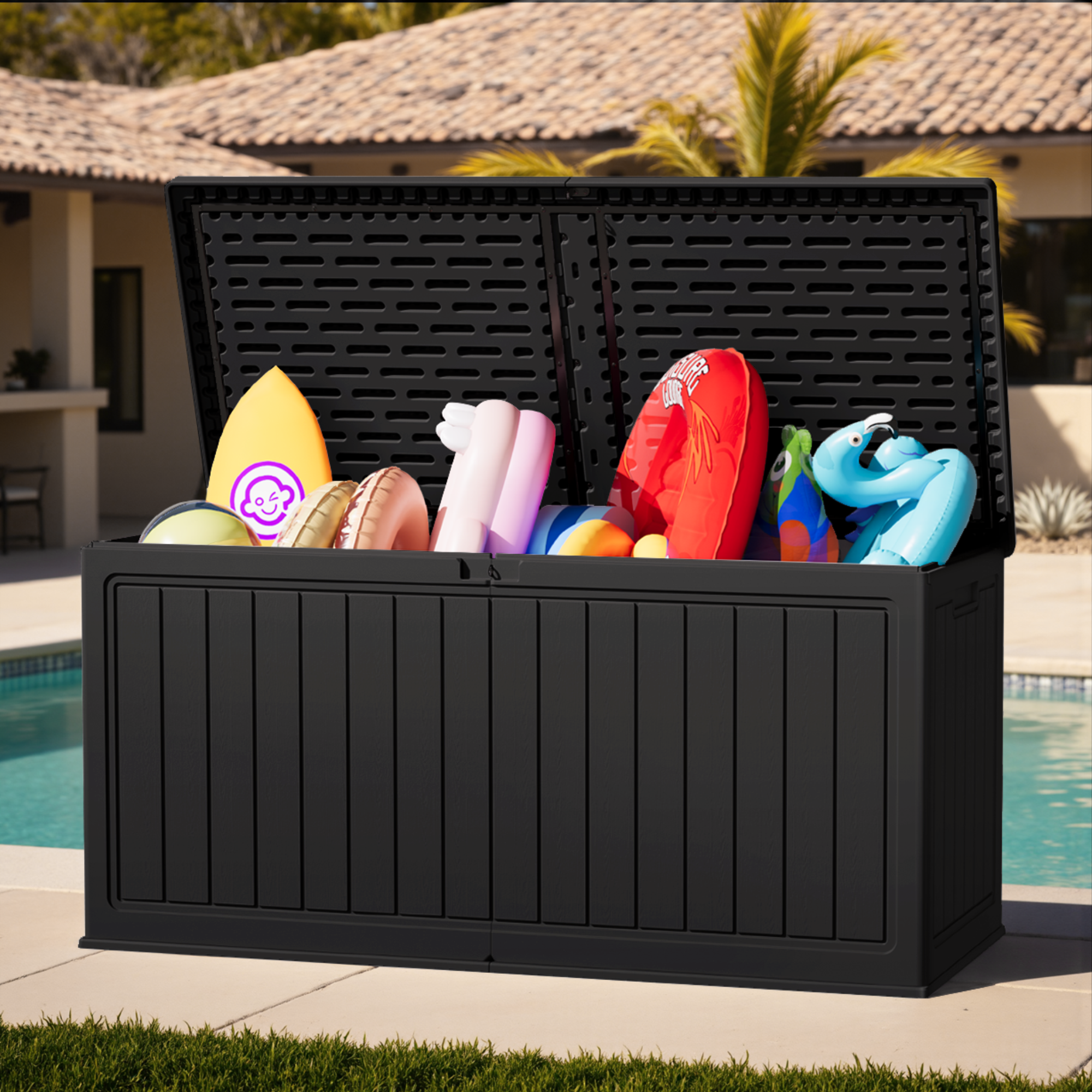 homall-patio-furniture-deck-box-gartenbox-schwarz-260-gallonen-abschlie-bar image 2