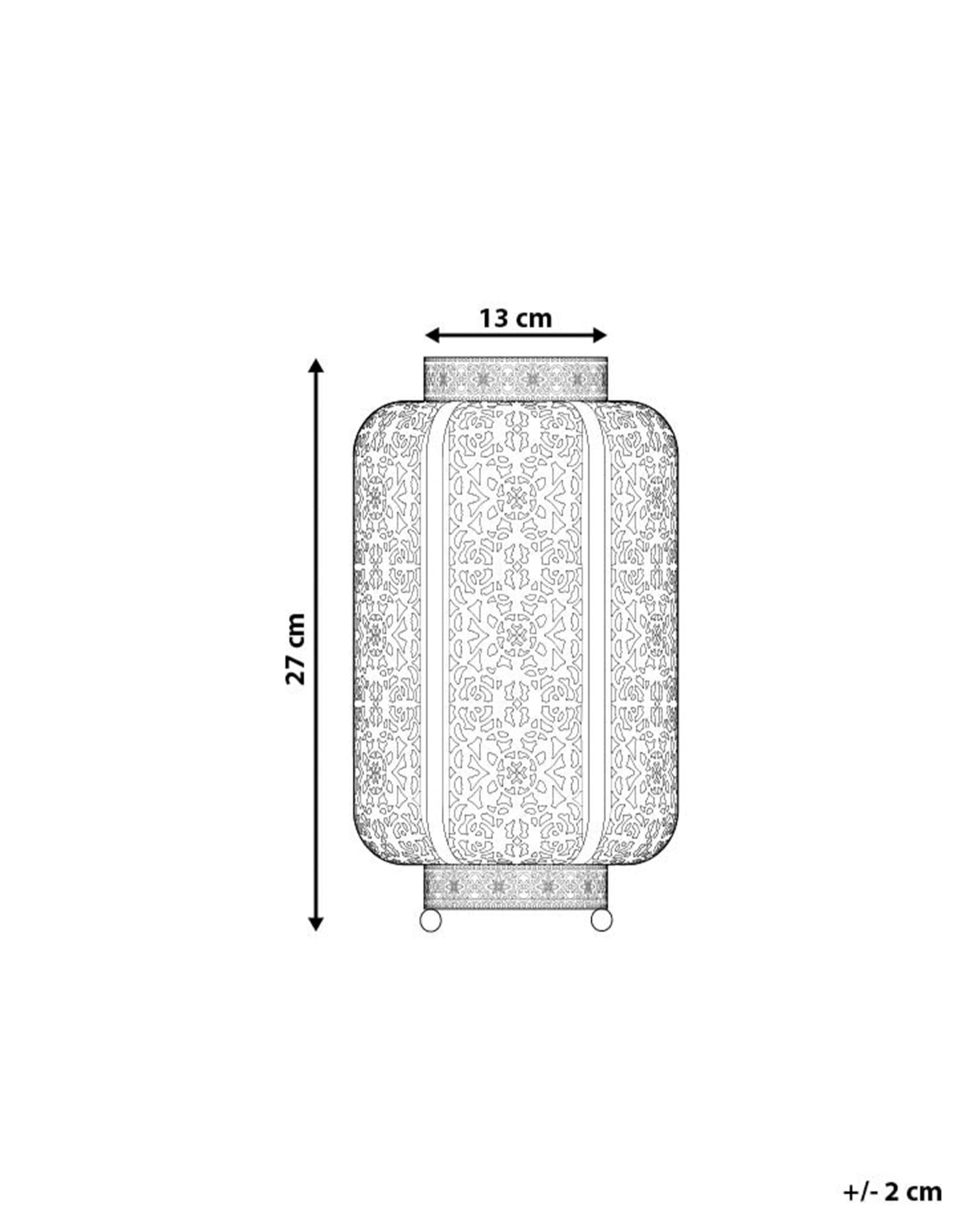 beliani-somes-tischleuchte-wei-metall-27-cm-laterne image 3