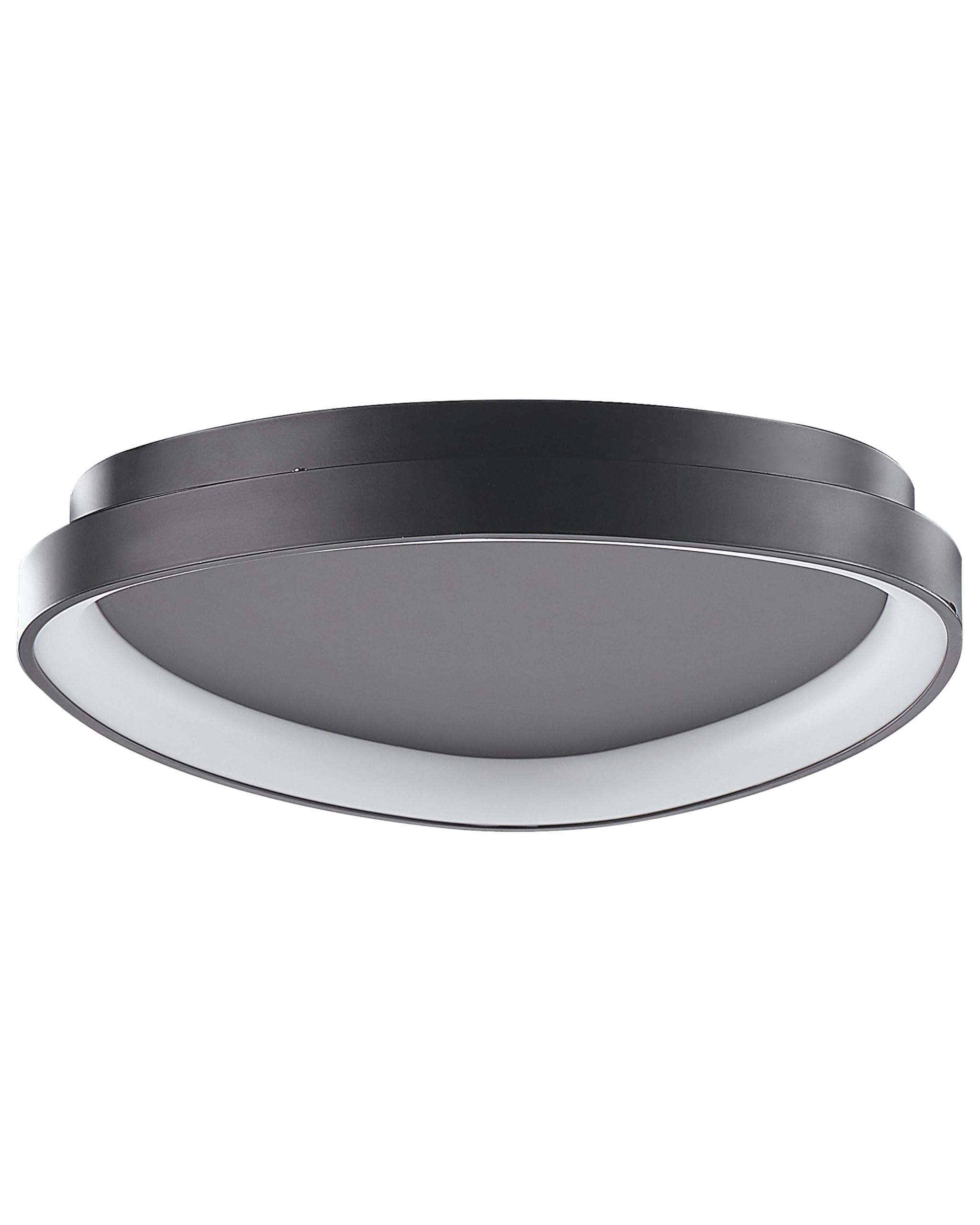 beliani-nanding-led-deckenleuchte-schwarz-dreieckig-warmwei image 1