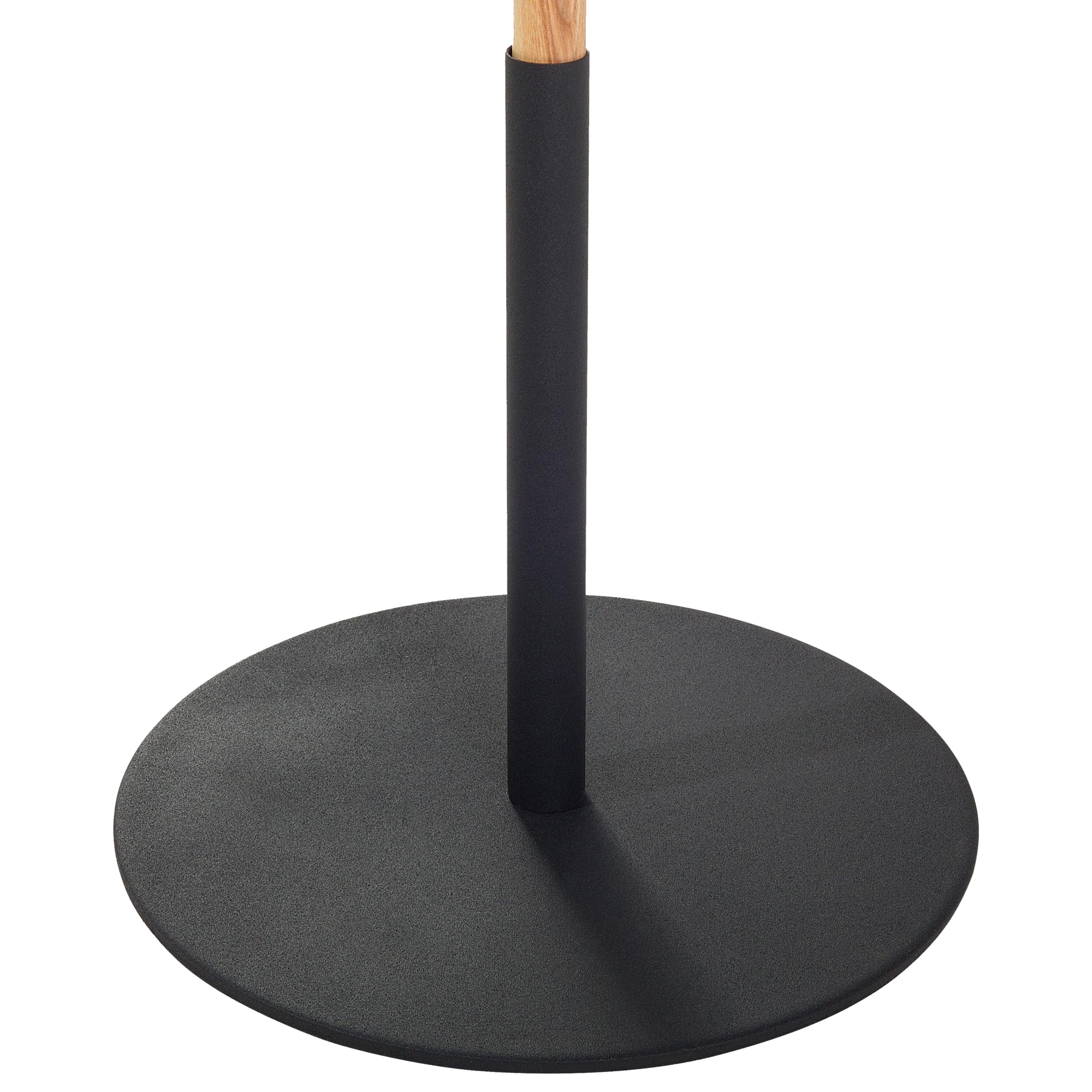 beliani-owens-stehlampe-metall-holz-schwarz-125-cm-2-flammig image 7