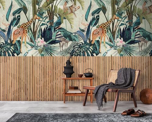 livingwalls-fototapete-tier-beige-braun-blau-1-59x2-80m image 5