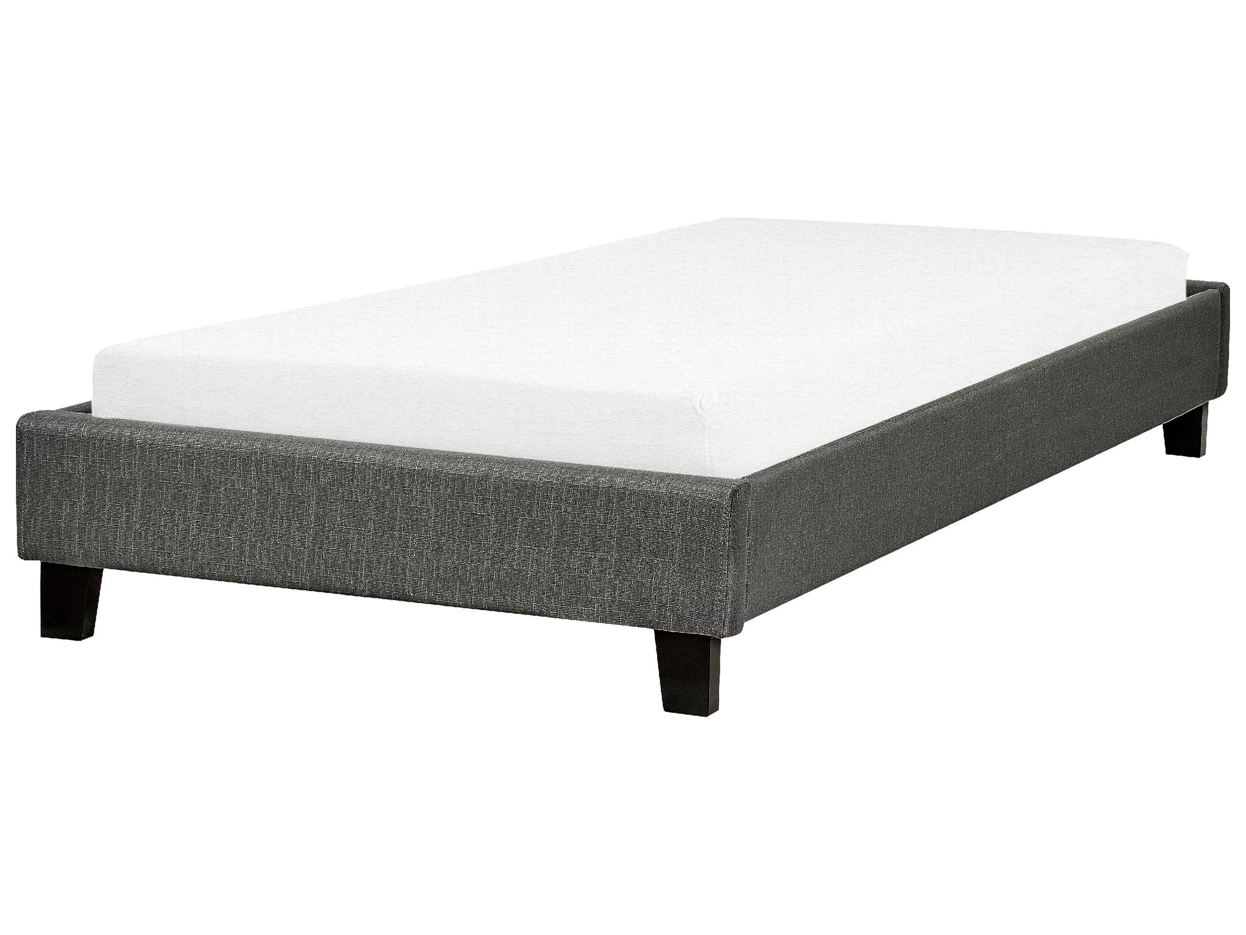 beliani-polsterbett-grau-leinenoptik-90x200-lattenrost image 1