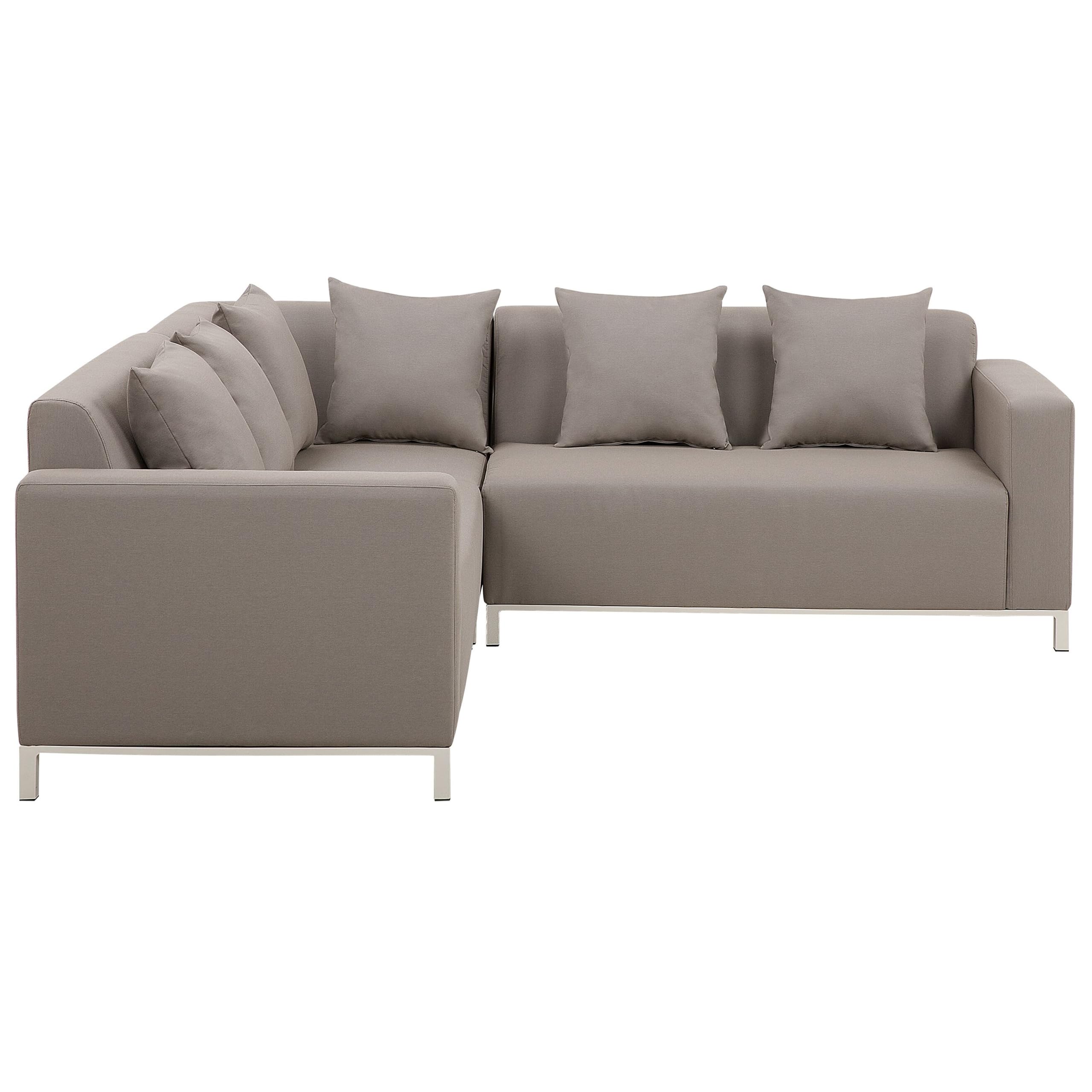 beliani-belize-lounge-set-ecksofa-beige-links-5-sitzer-tisch image 8
