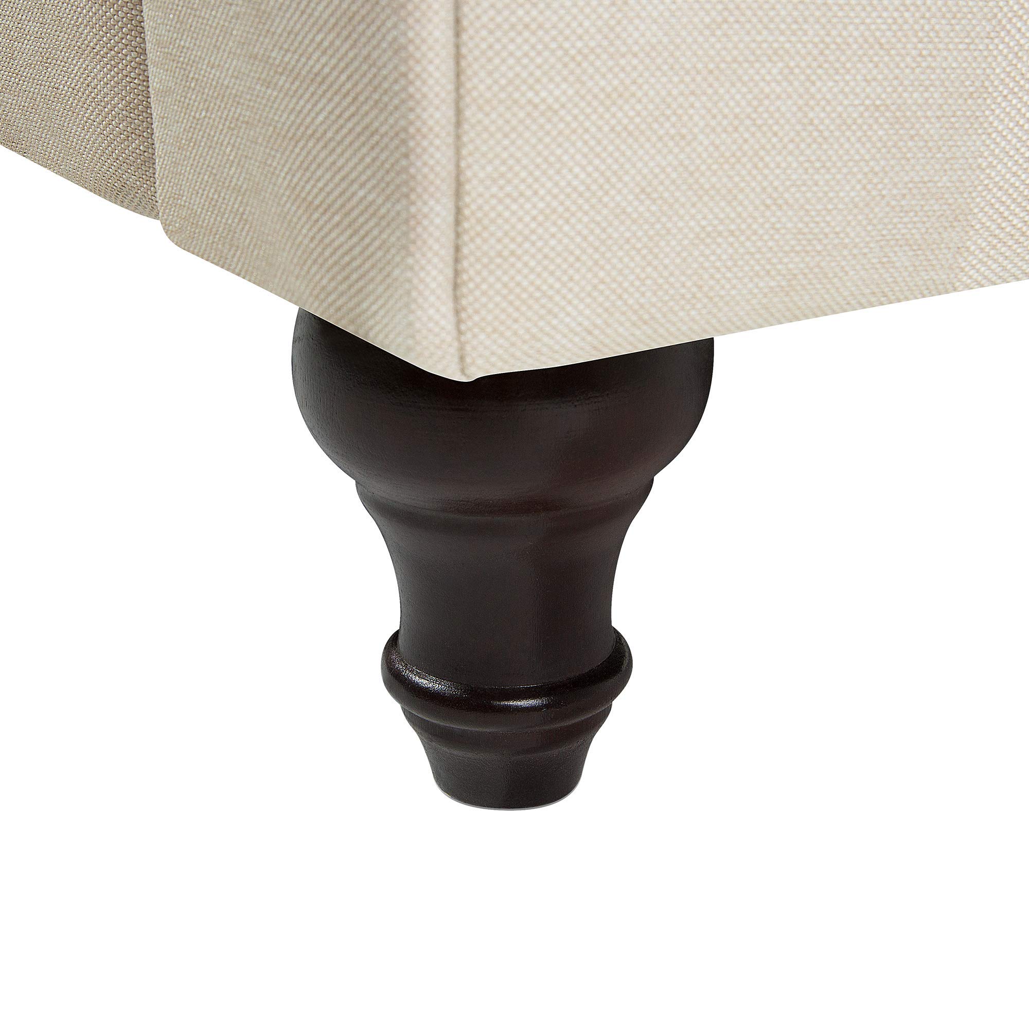 beliani-sessel-chesterfield-sessel-beige-polster-klassisch-armlehne image 7