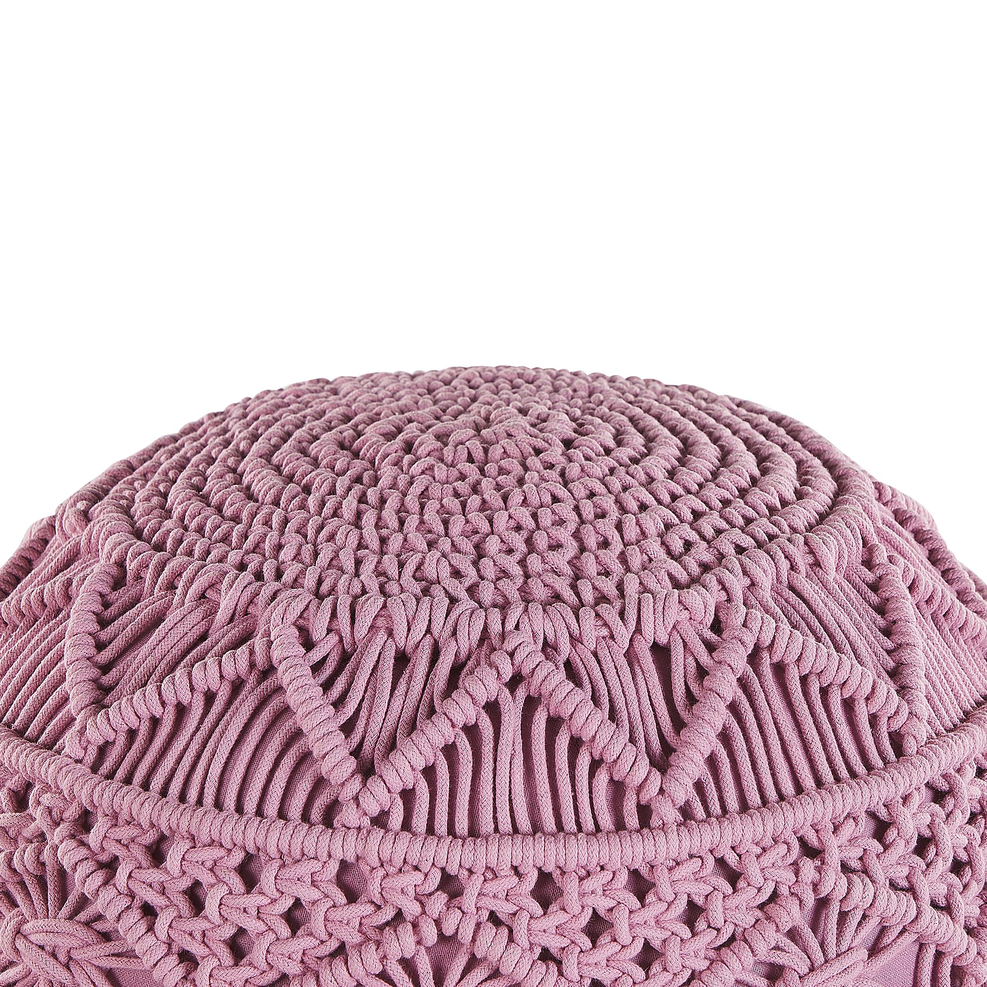 beliani-kayseri-pouf-40x40-cm-rosa-gestrickt-rund image 4