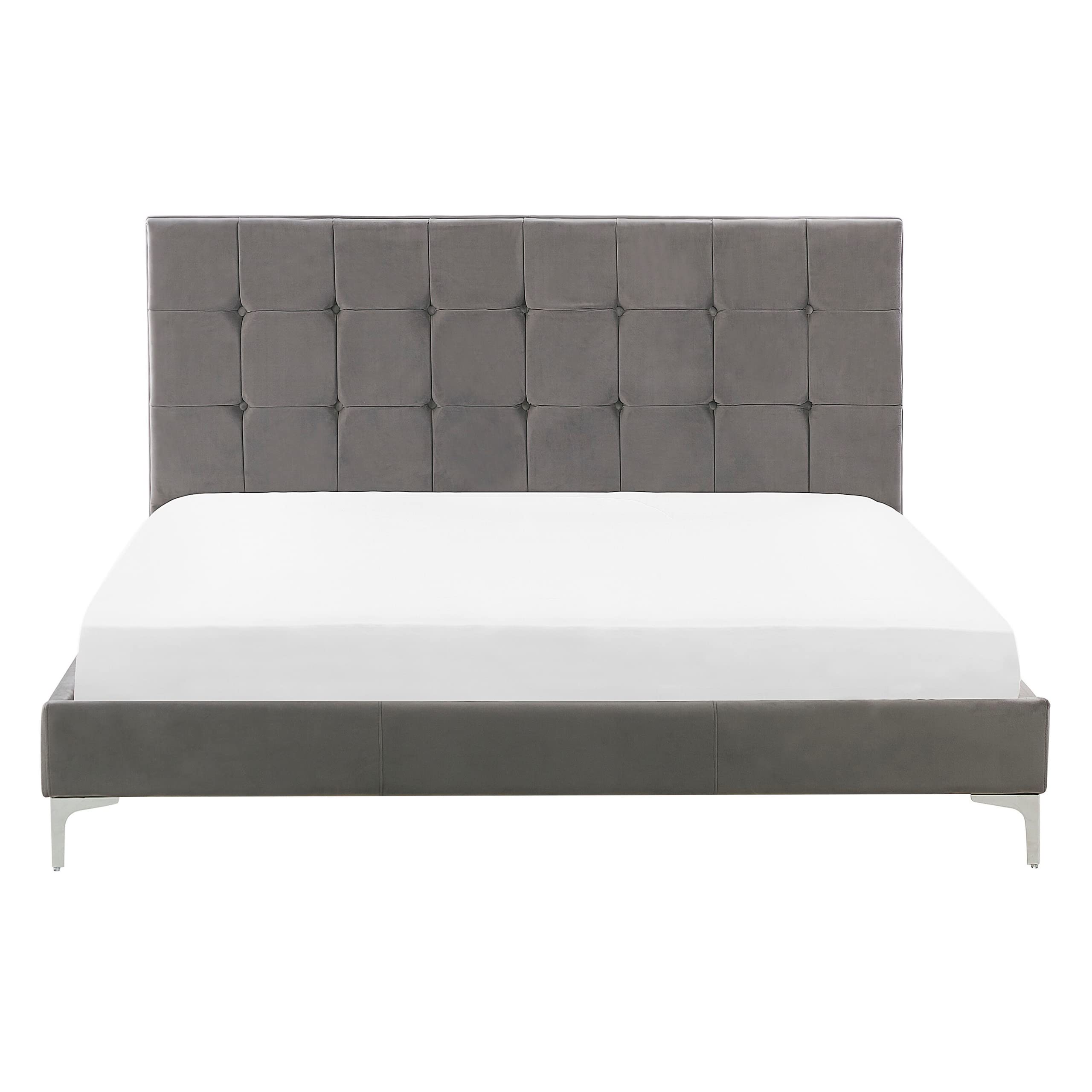 beliani-ambert-doppelbett-140x200-cm-grau-samt-polsterbett image 4