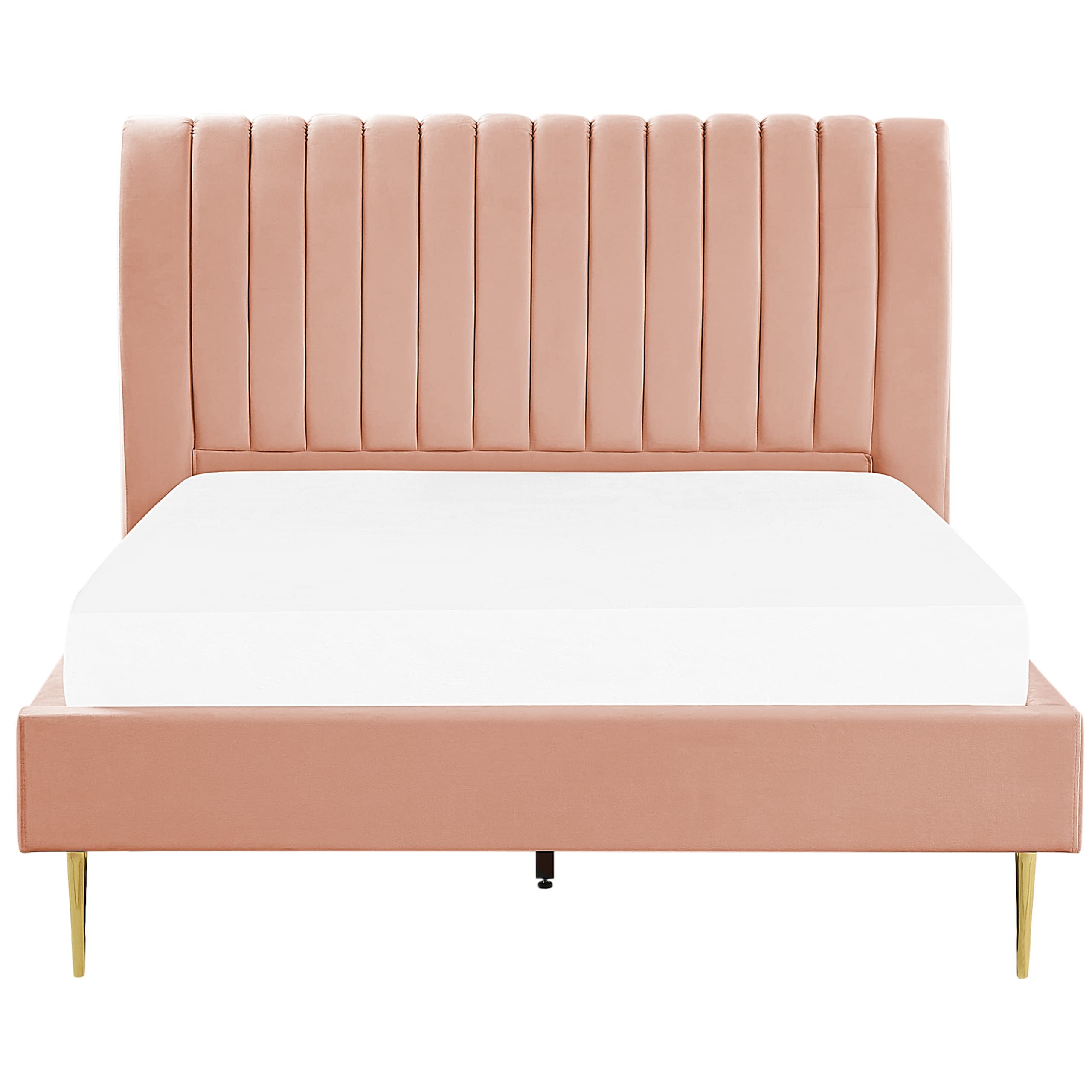 beliani-marville-samtbett-140-x-200-pfirsichrosa-mit-lattenrost image 5