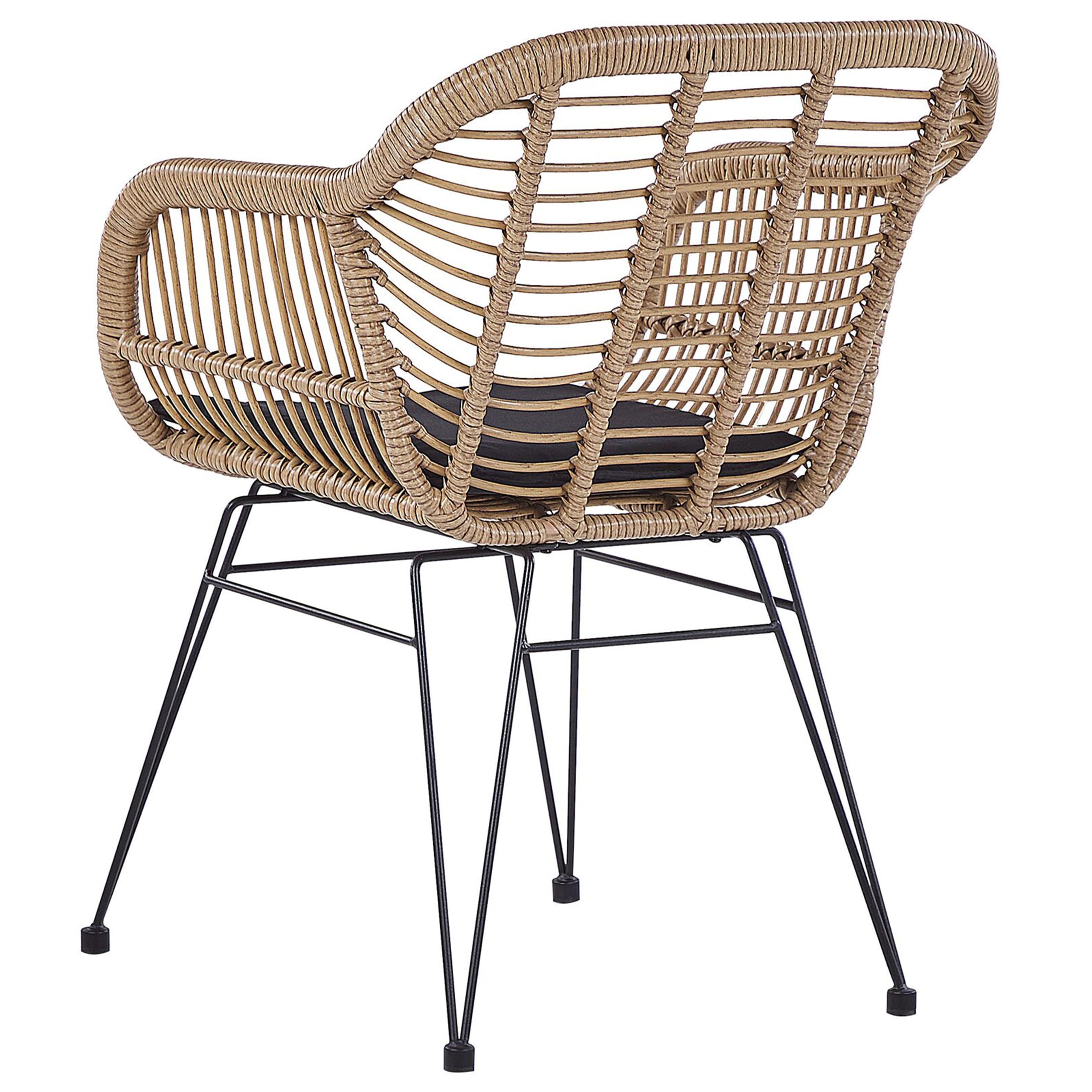 beliani-tropea-ii-balkonset-rattan-schwarz-3-teilig image 6