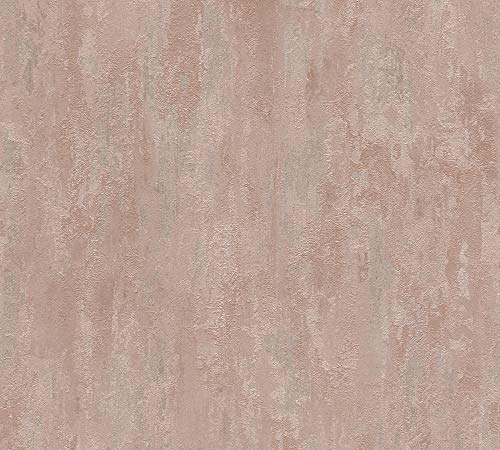 a-s-cr-ation-havanna-vintage-vliestapete-rost-rose-metallic image 8