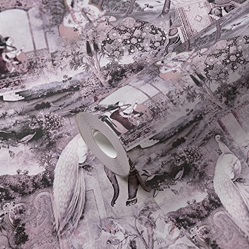 a-s-cr-ation-dream-flowery-381731-orient-tapete-rosa-vlies image 7