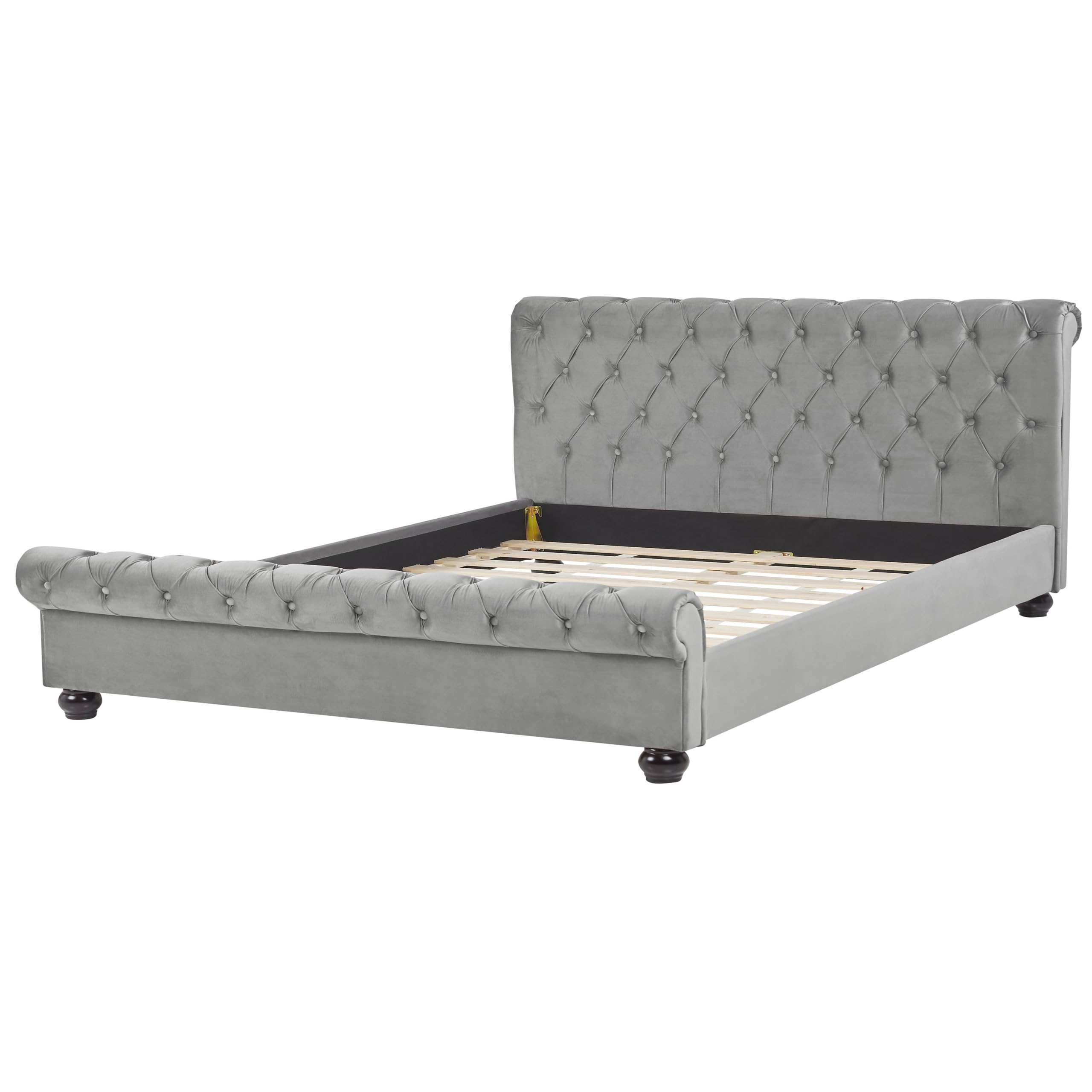 beliani-polsterbett-180x200-samt-hellgrau-chesterfield image 4