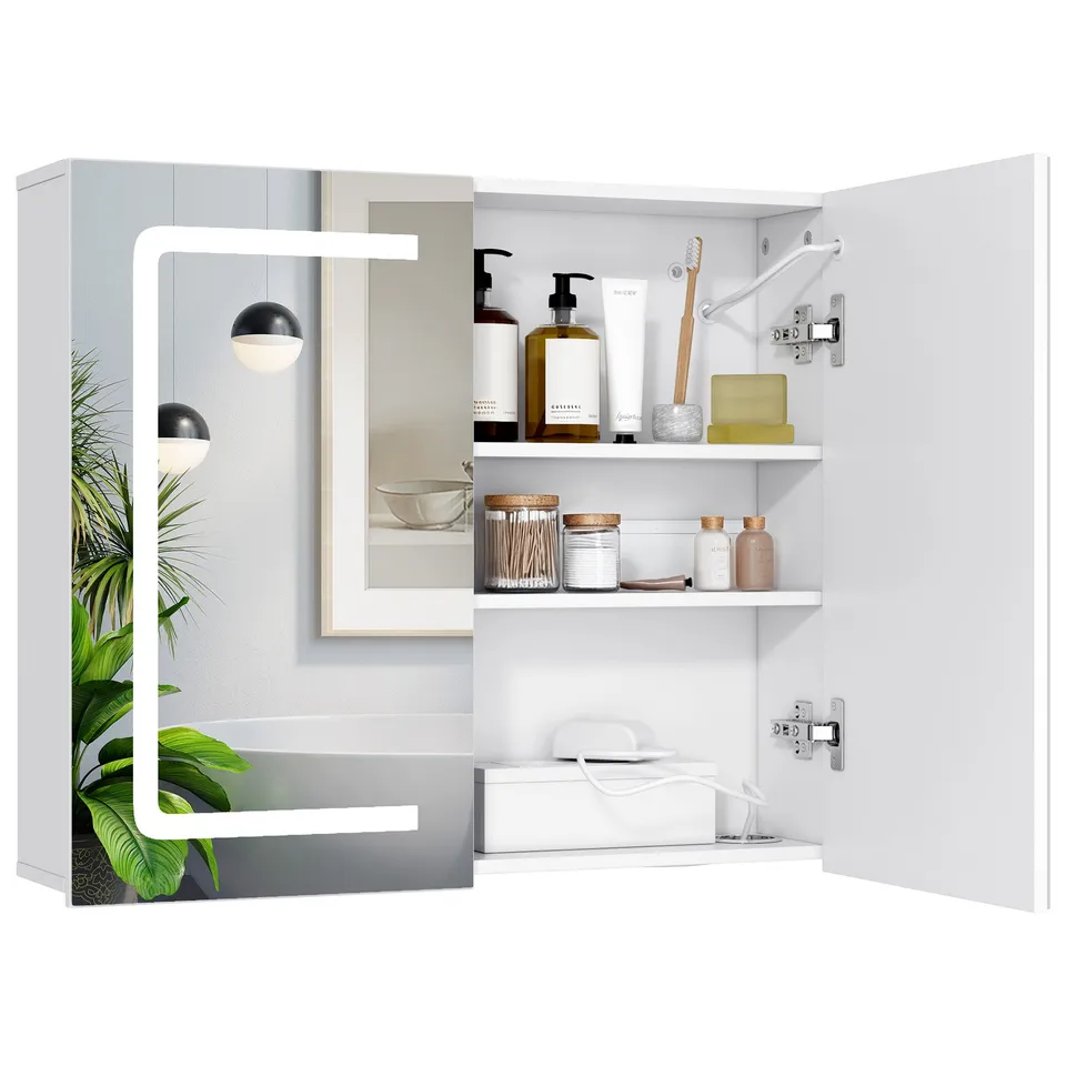 bealife-ap84-spiegelschrank-led-wei-70-cm-dimmbar-3-lichtfarben image 1