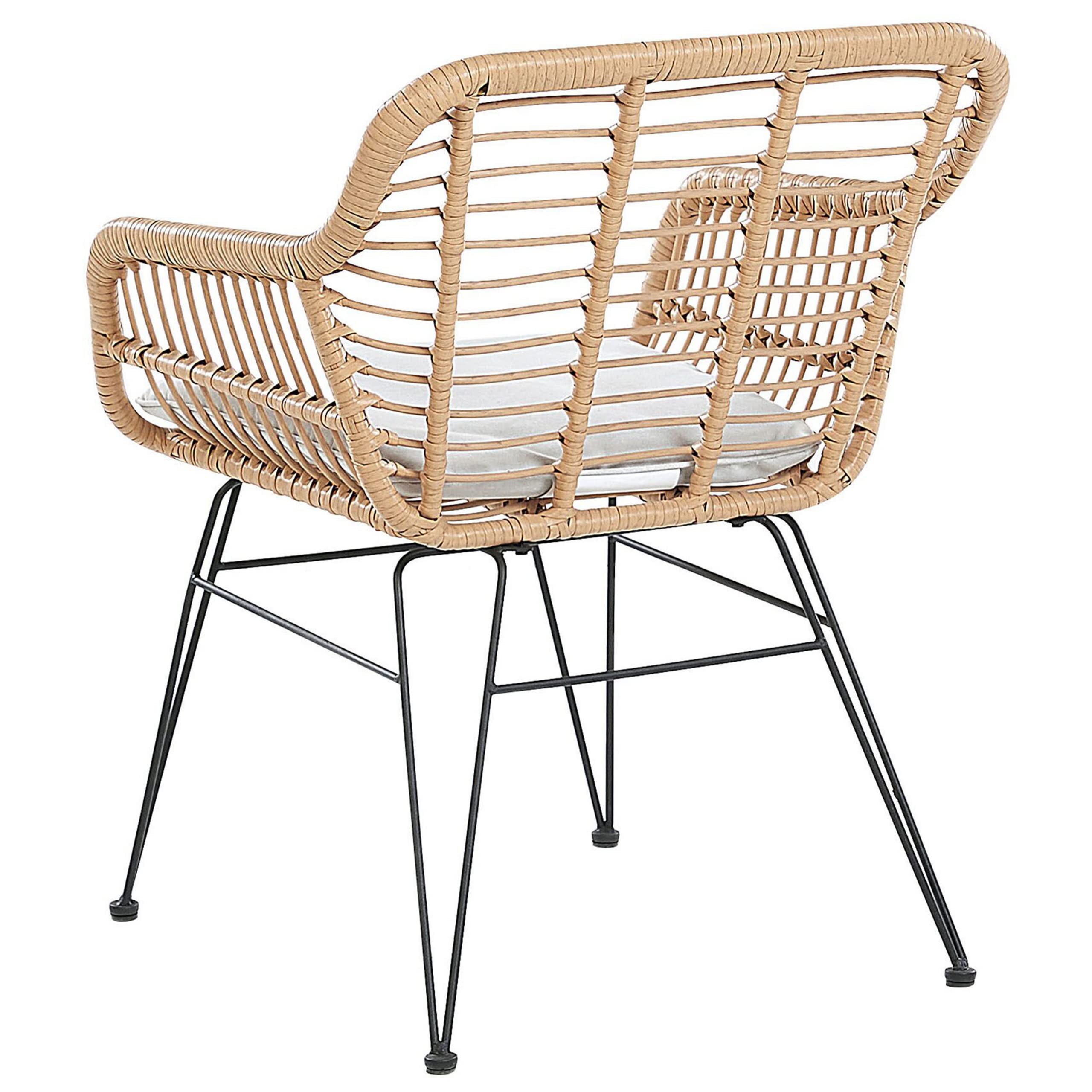 beliani-trestina-balkonset-rattan-3tlg-hellgrau-tisch image 6