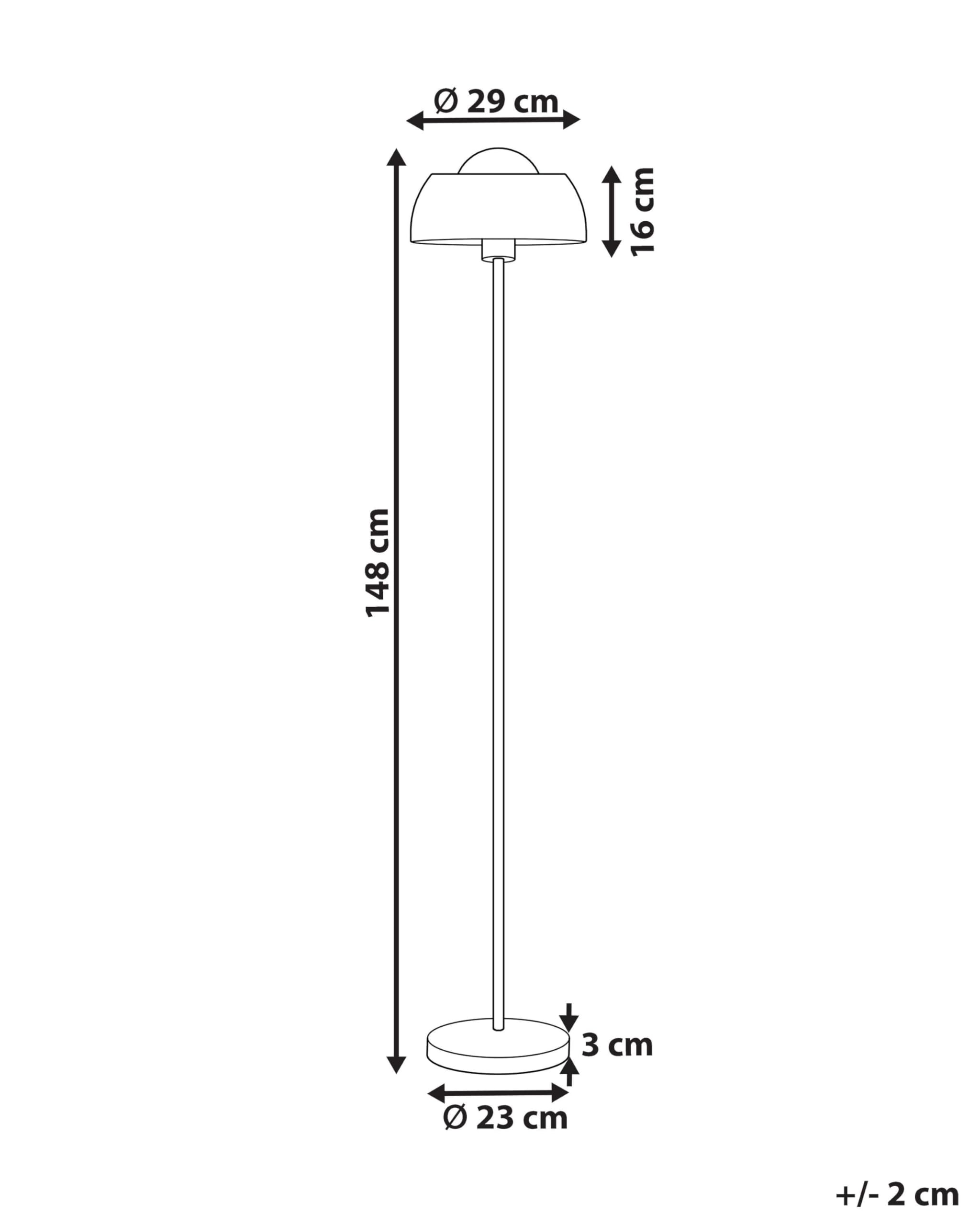 beliani-senette-stehlampe-schwarz-matt-stahl-148-cm image 3