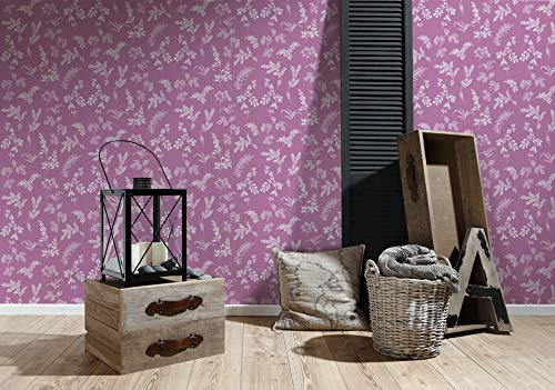 a-s-cr-ation-flavour-366936-papiertapete-lila-wei-floral image 6