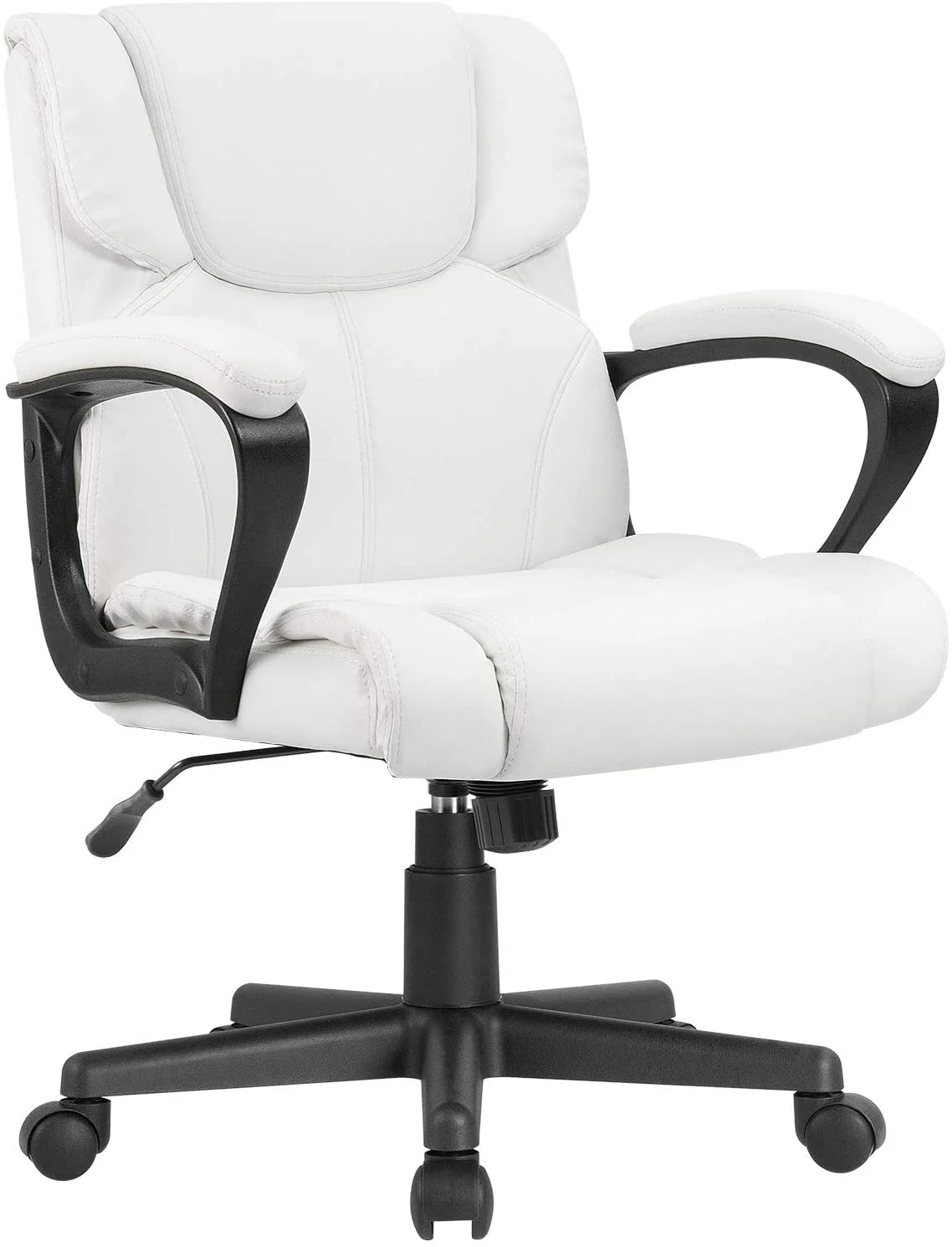 homall-office-leather-chair-b-rostuhl-schwarz-2 image 1