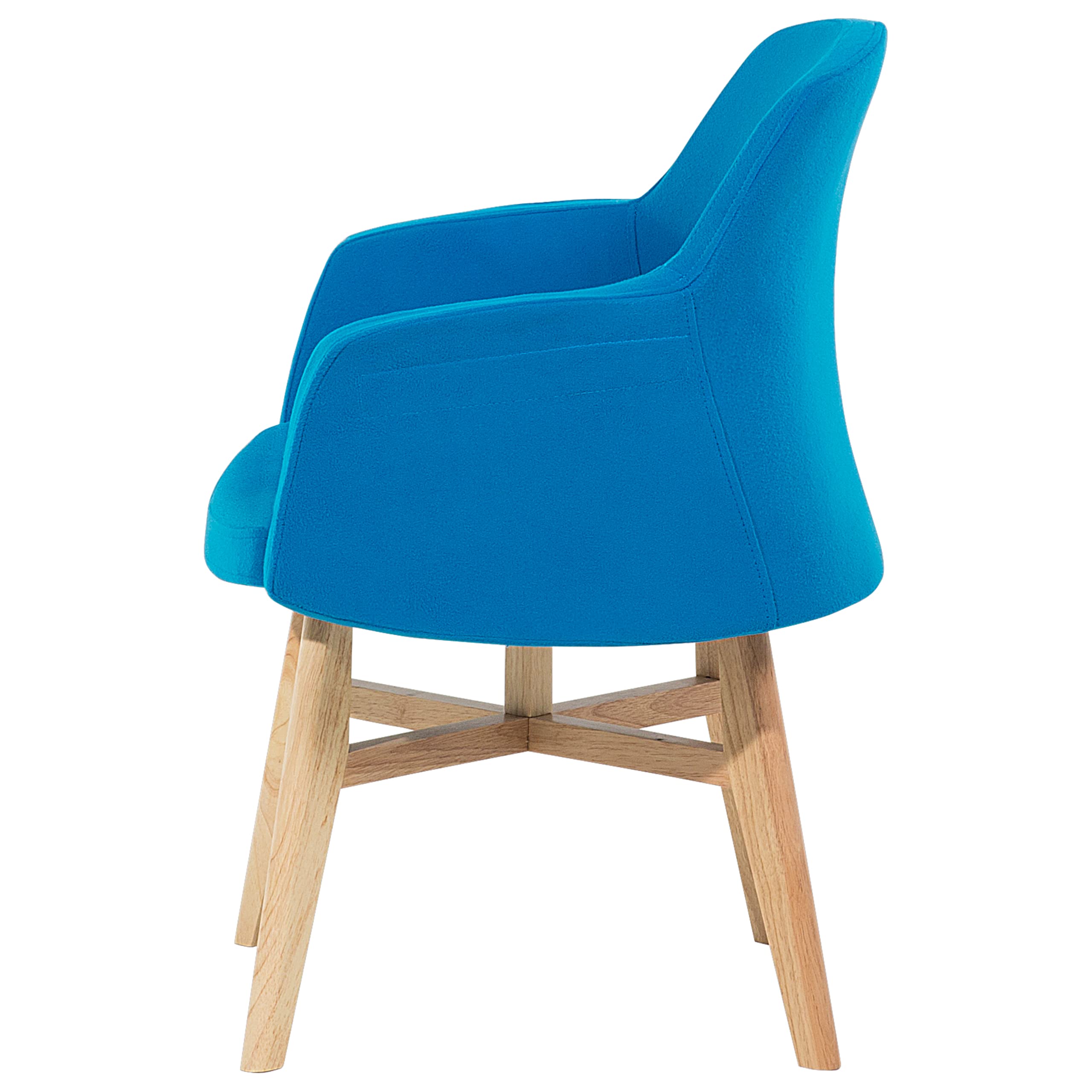 beliani-ystad-sessel-blau-polyester-retro-58-cm image 3