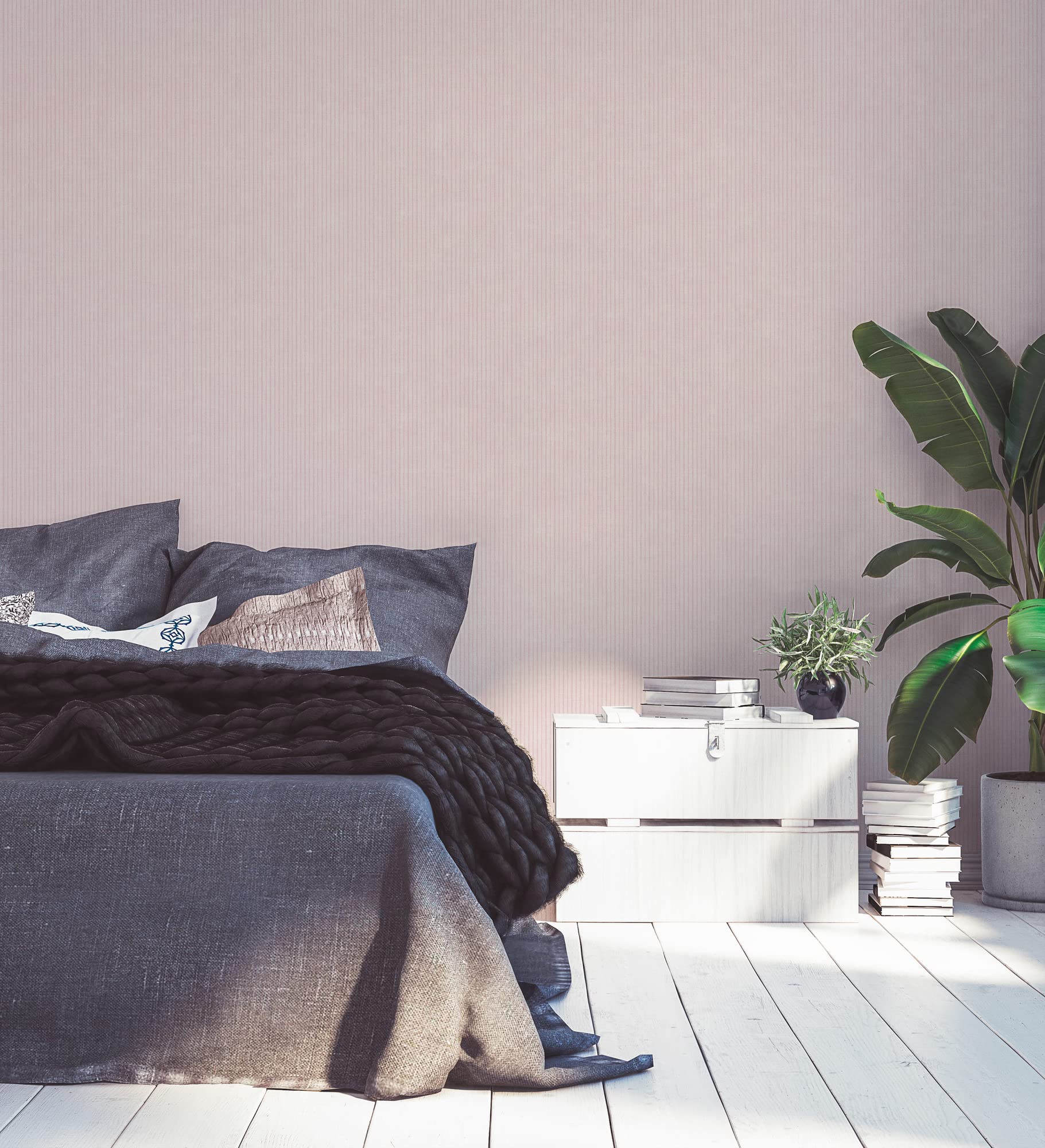 a-s-cr-ation-maison-charme-390761-streifentapete-creme-rosa image 2